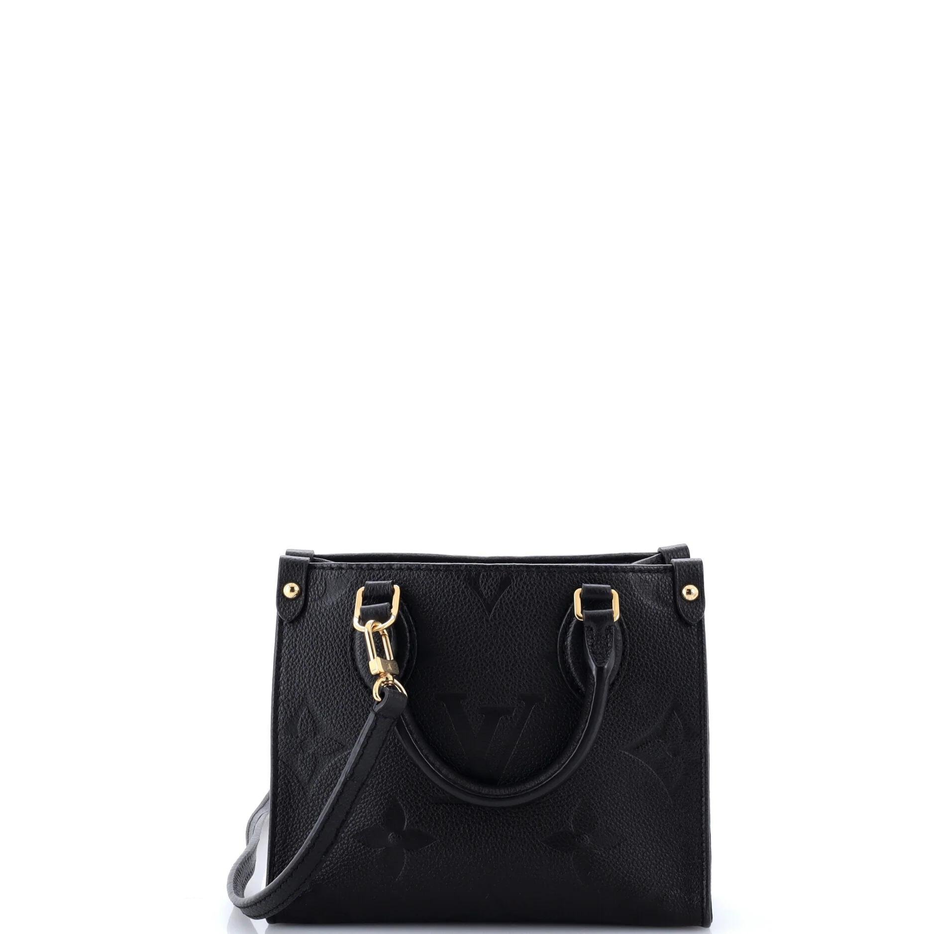 Leather tote