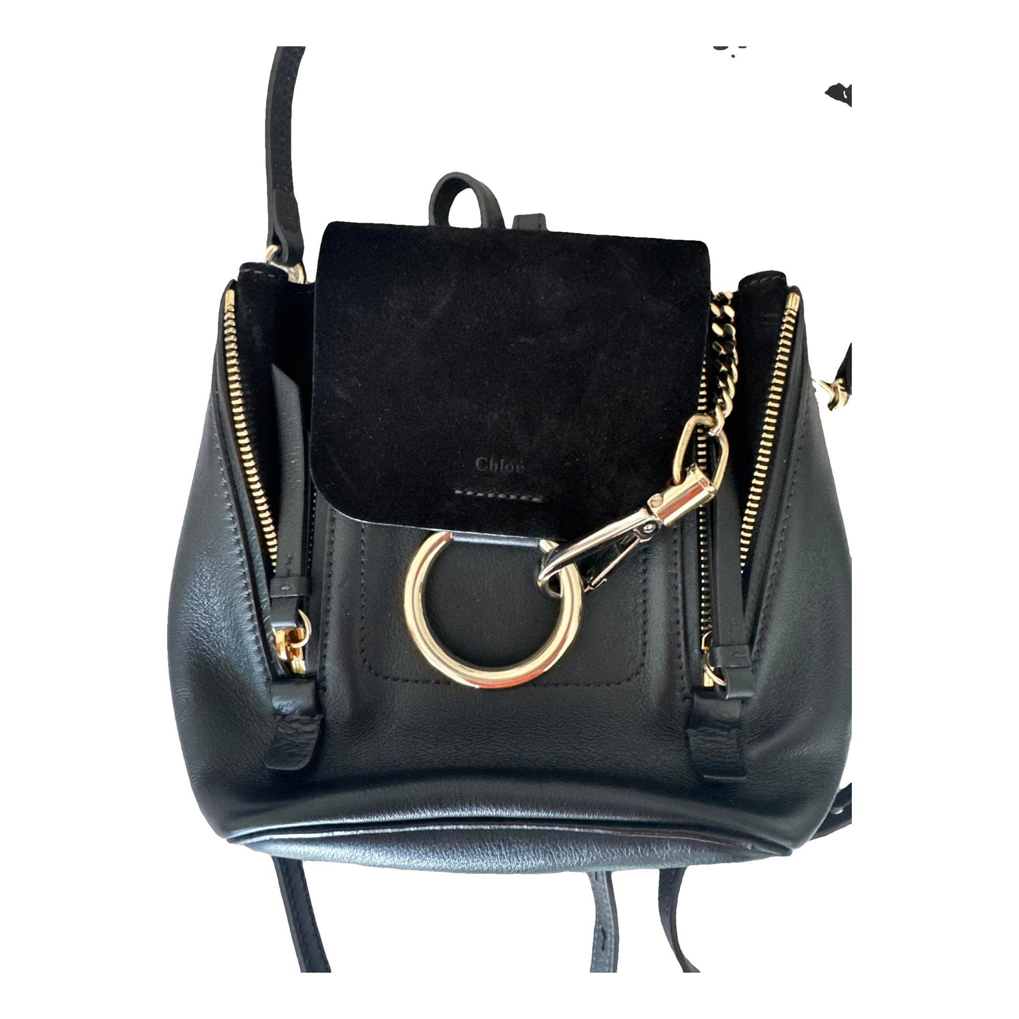 Faye leather backpack