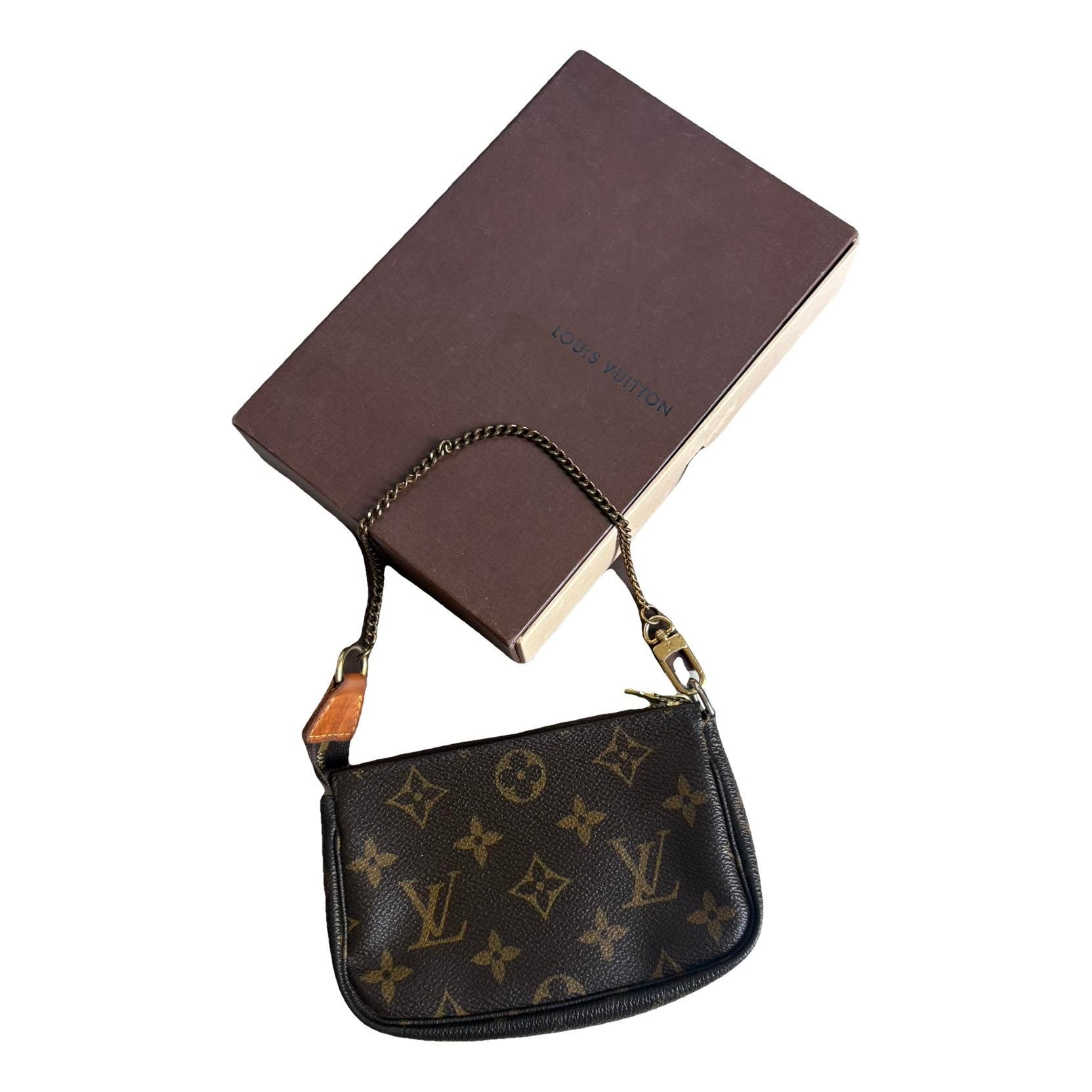 Pochette Accessoire leather handbag