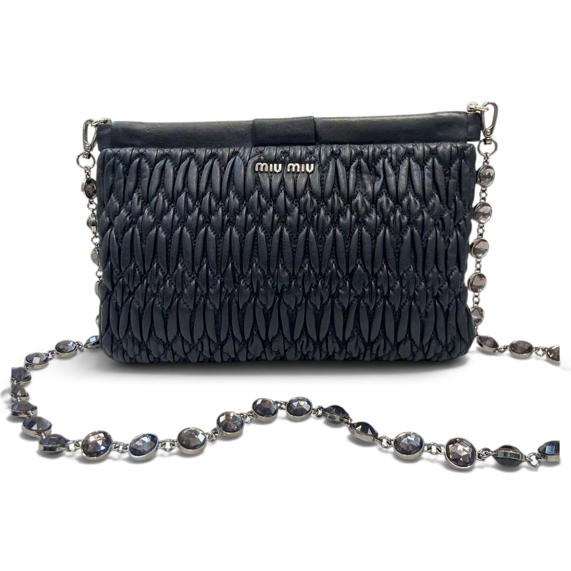 Leather crossbody bag