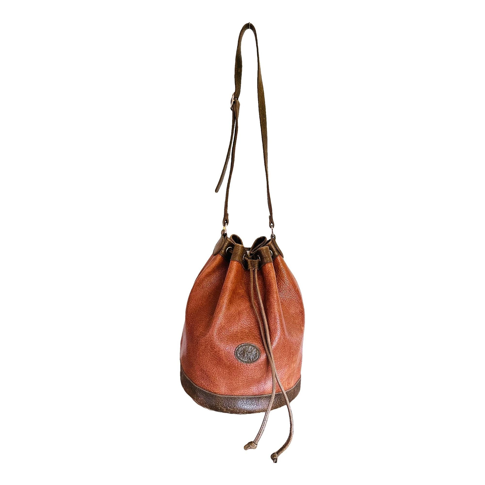 Leather crossbody bag