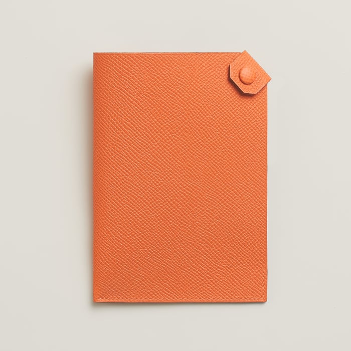 Orange Tarmac Passport Holder