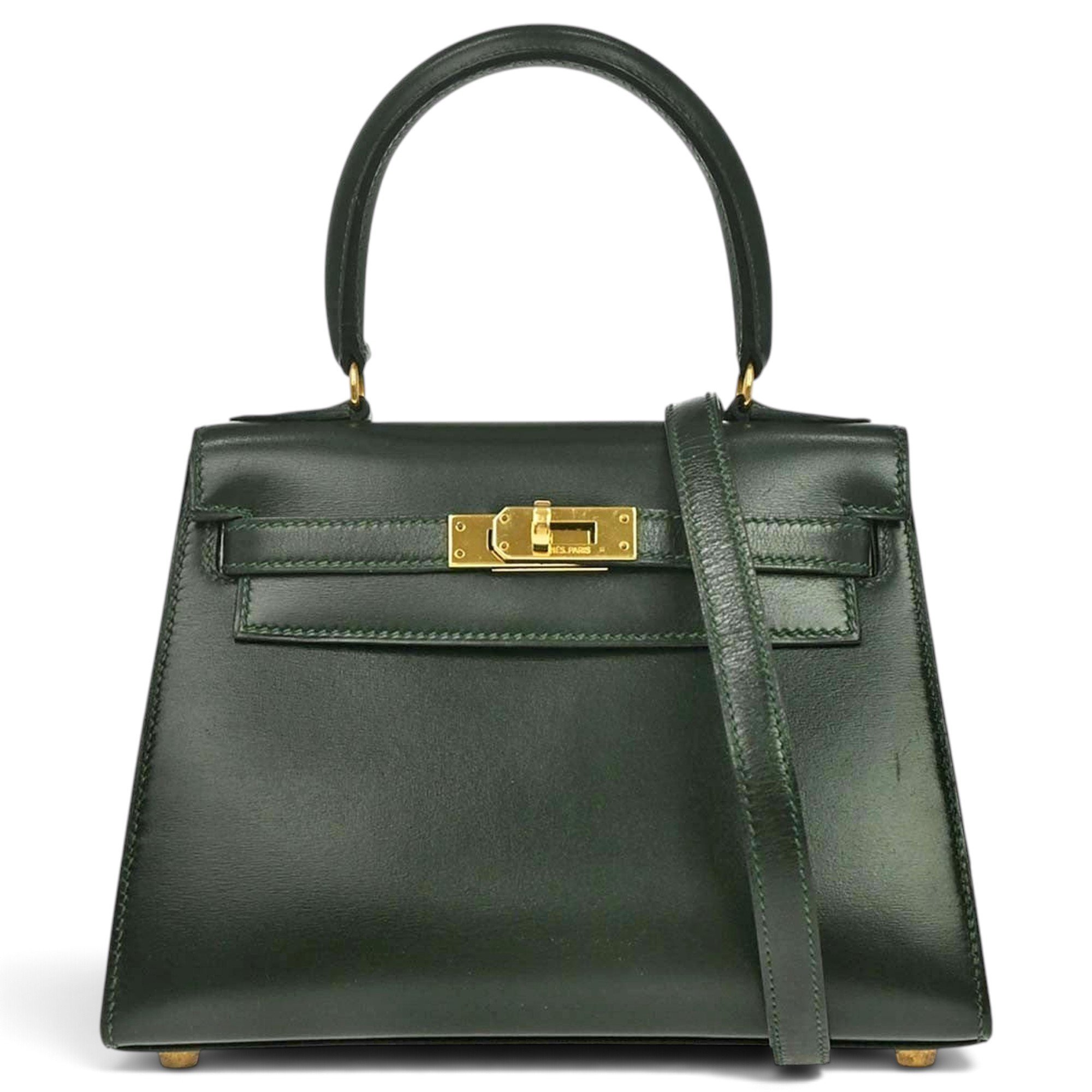 Hermes Kelly Mini leather handbag