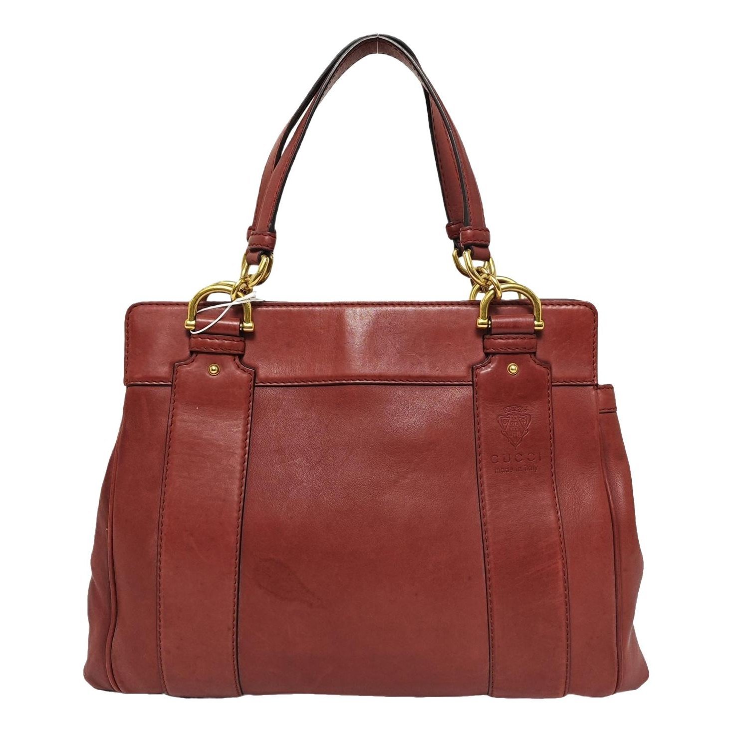 Leather handbag