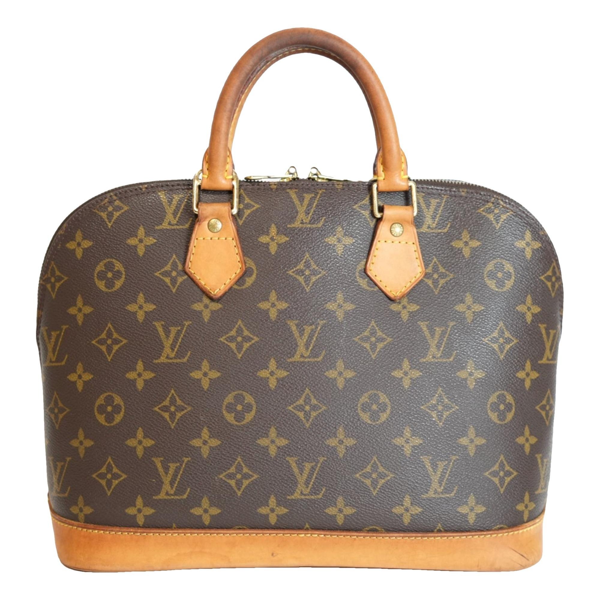 Alma leather handbag