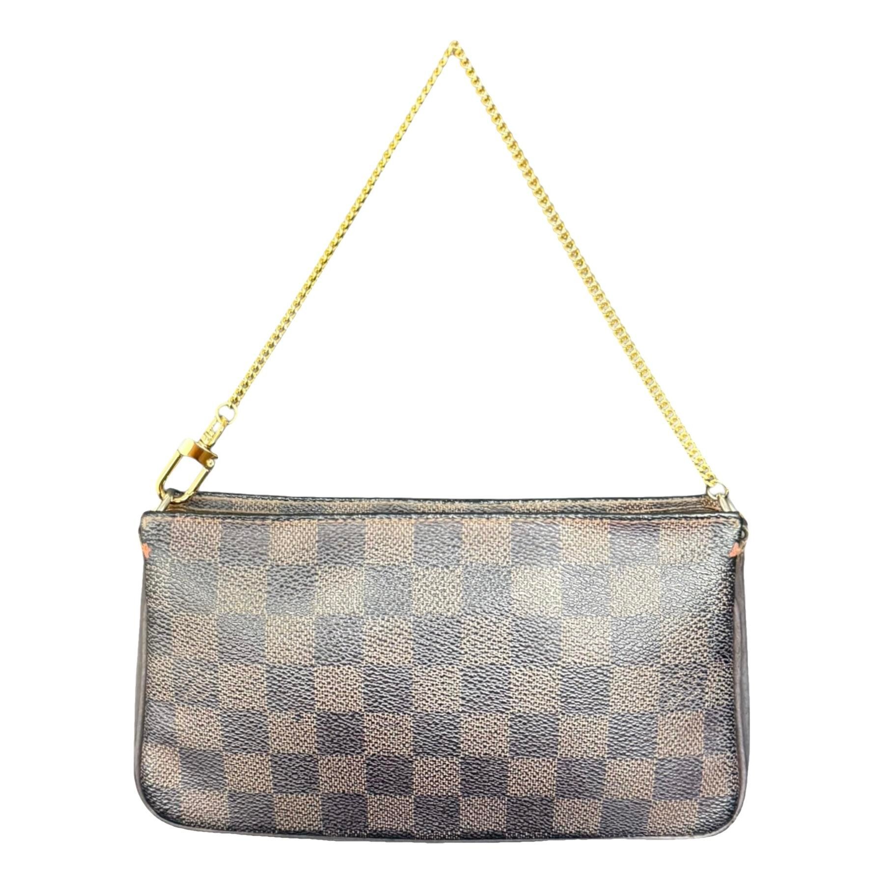 Pochette Accessoire leather handbag