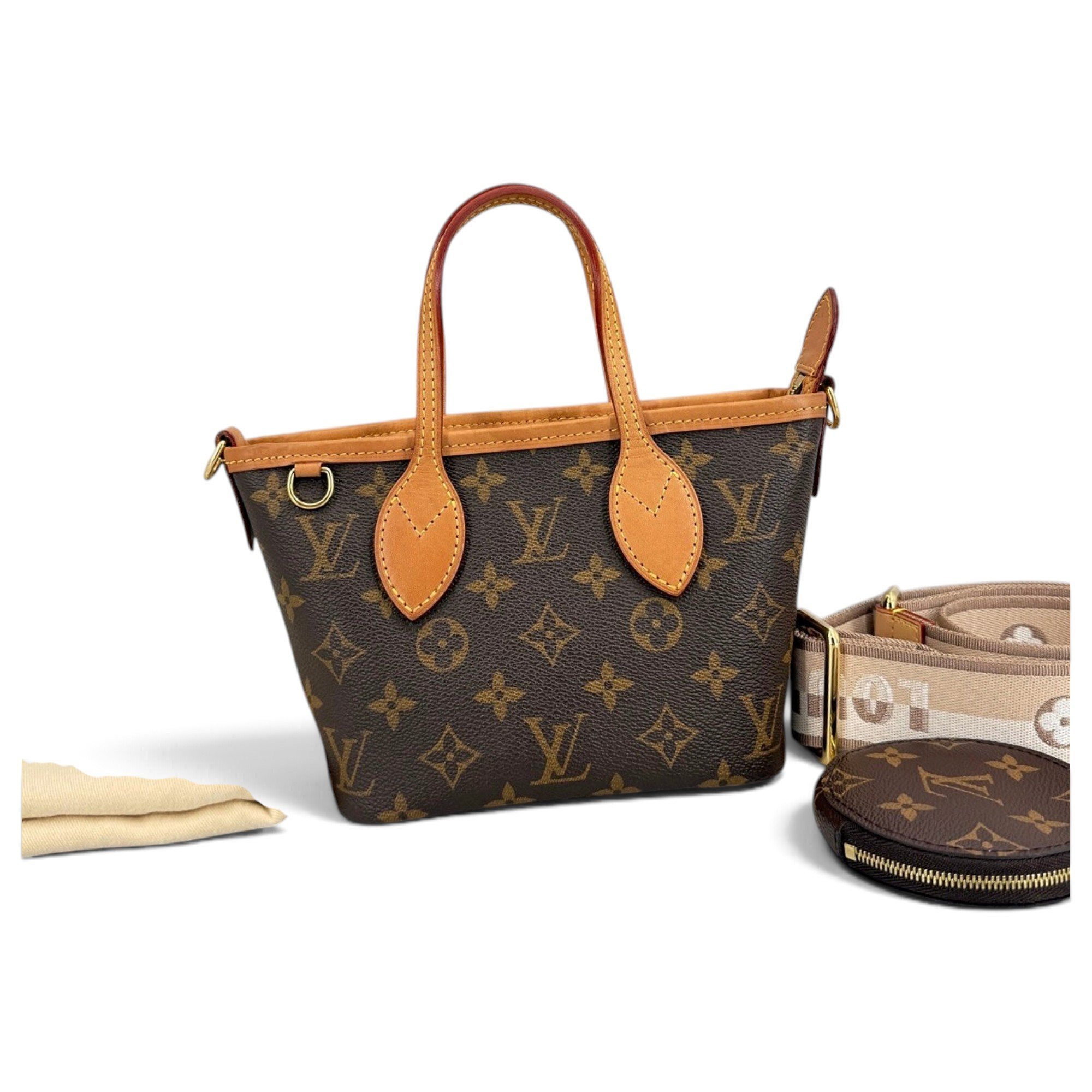 Neverfull leather handbag