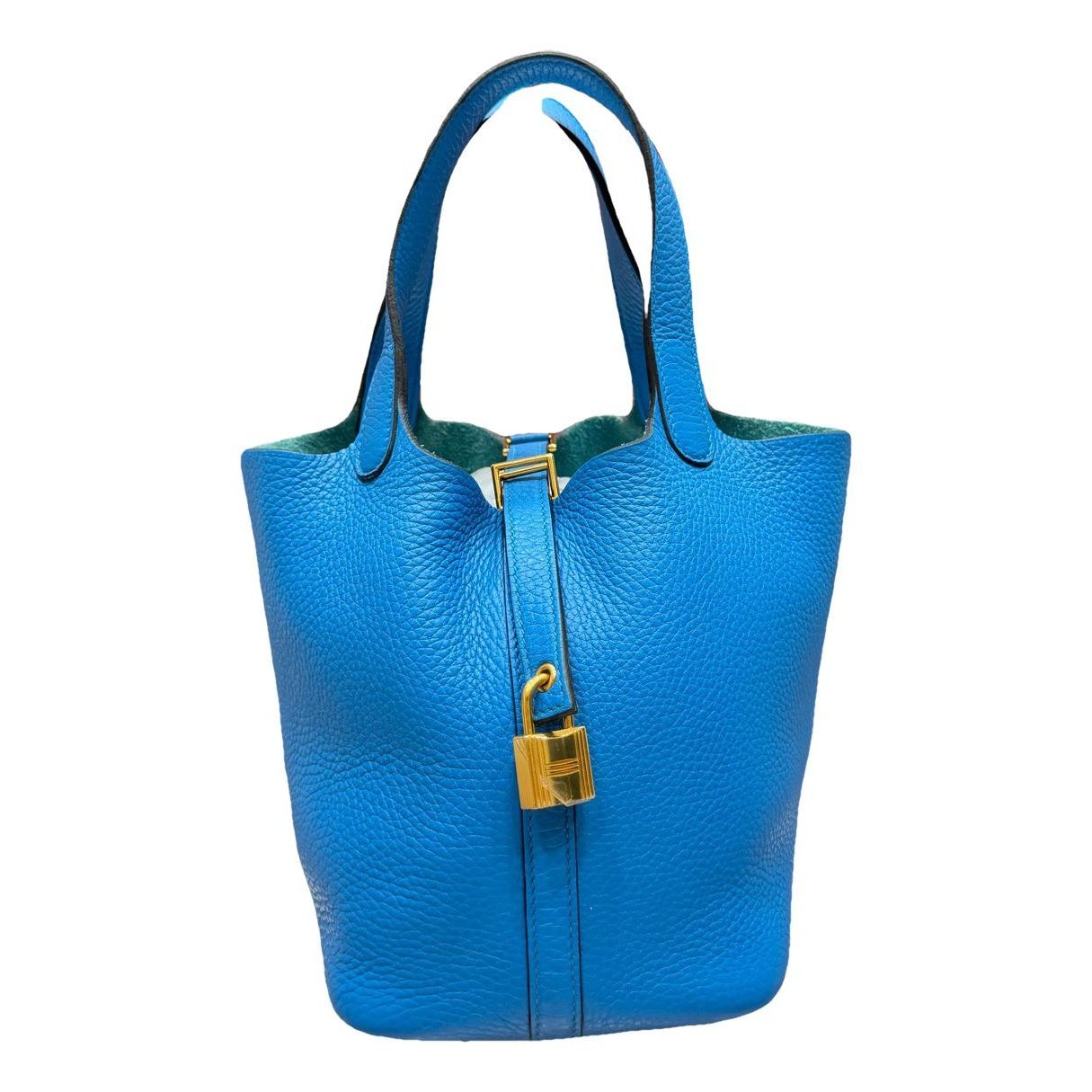 Picotin leather handbag