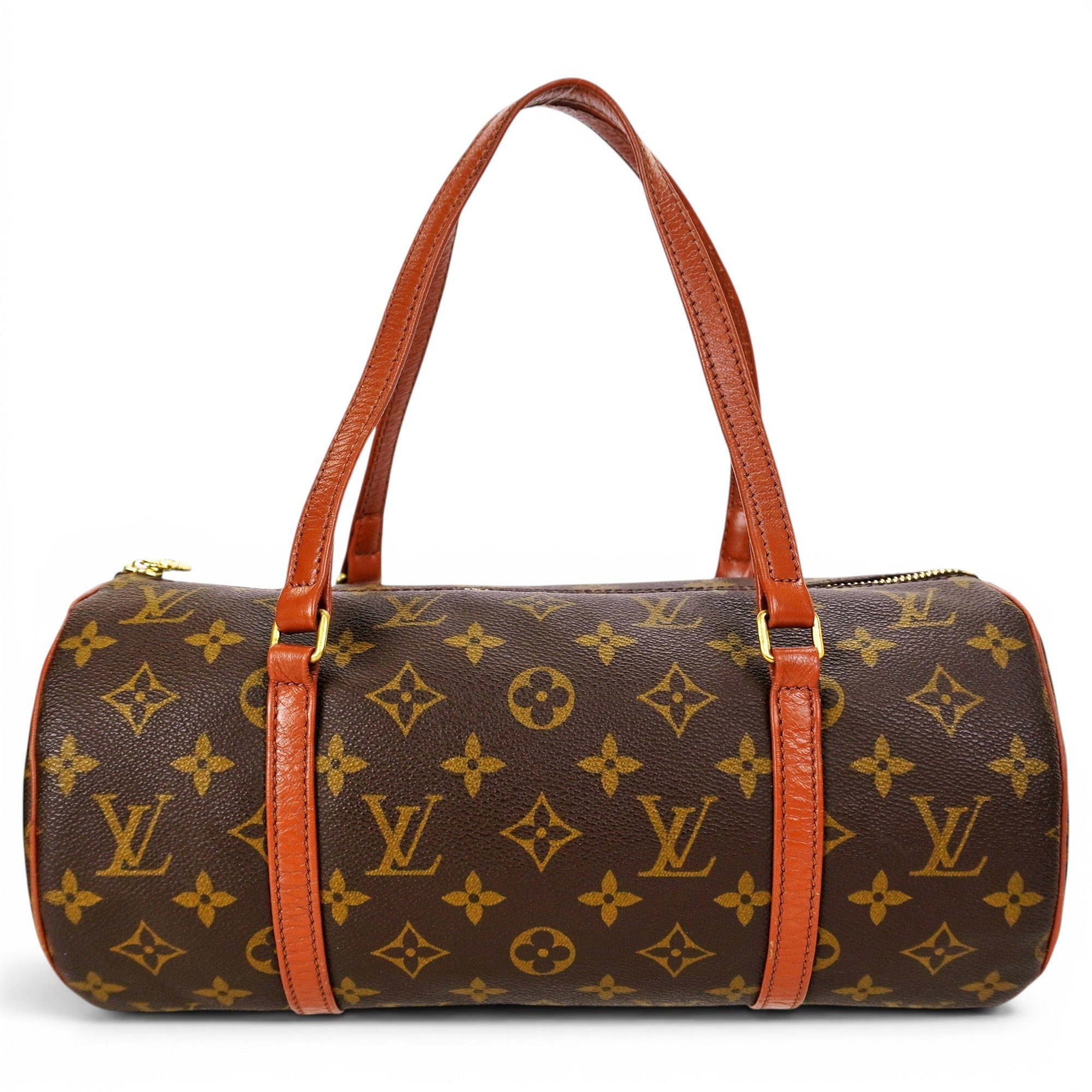 Papillon leather handbag