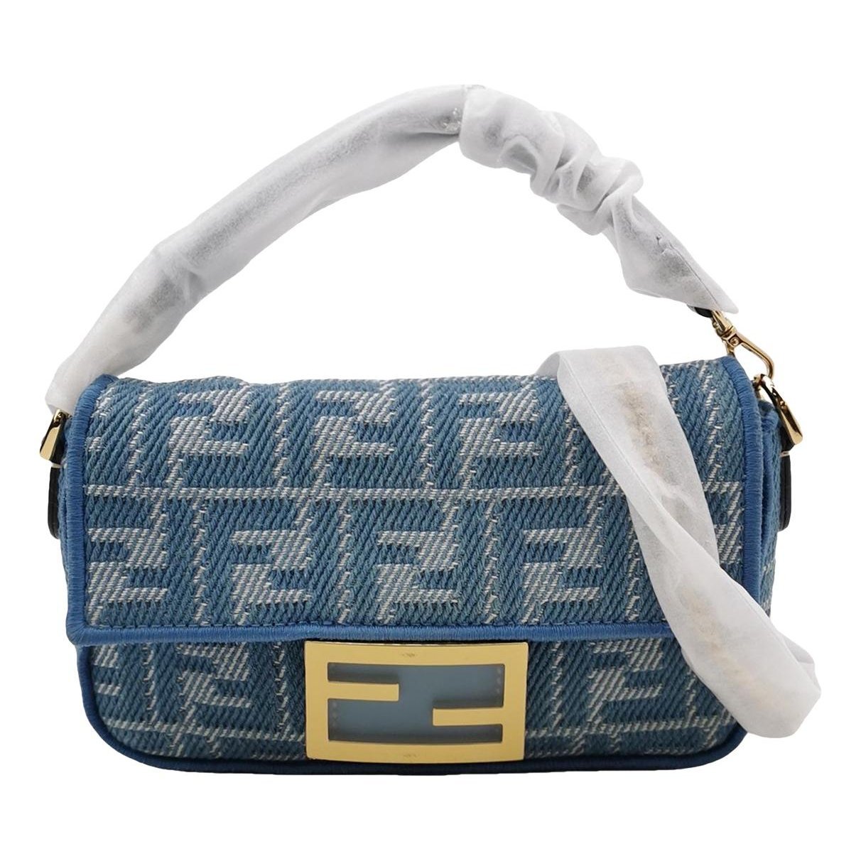 Baguette leather handbag