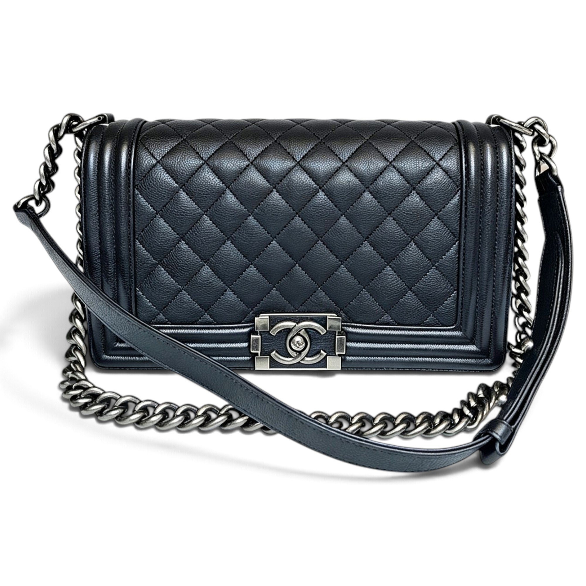 Boy leather handbag