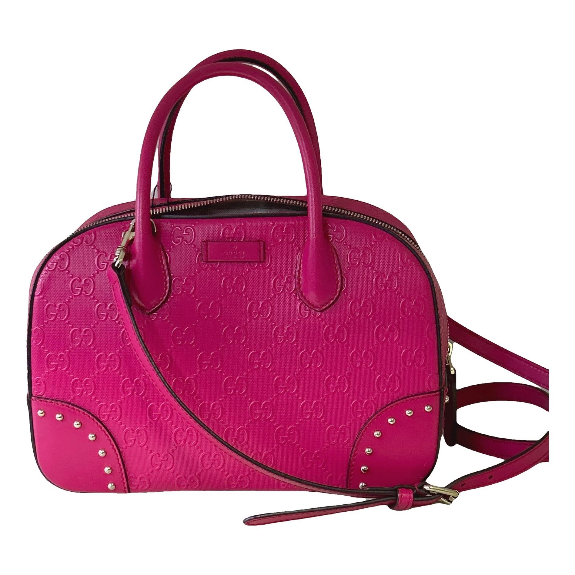 Leather handbag