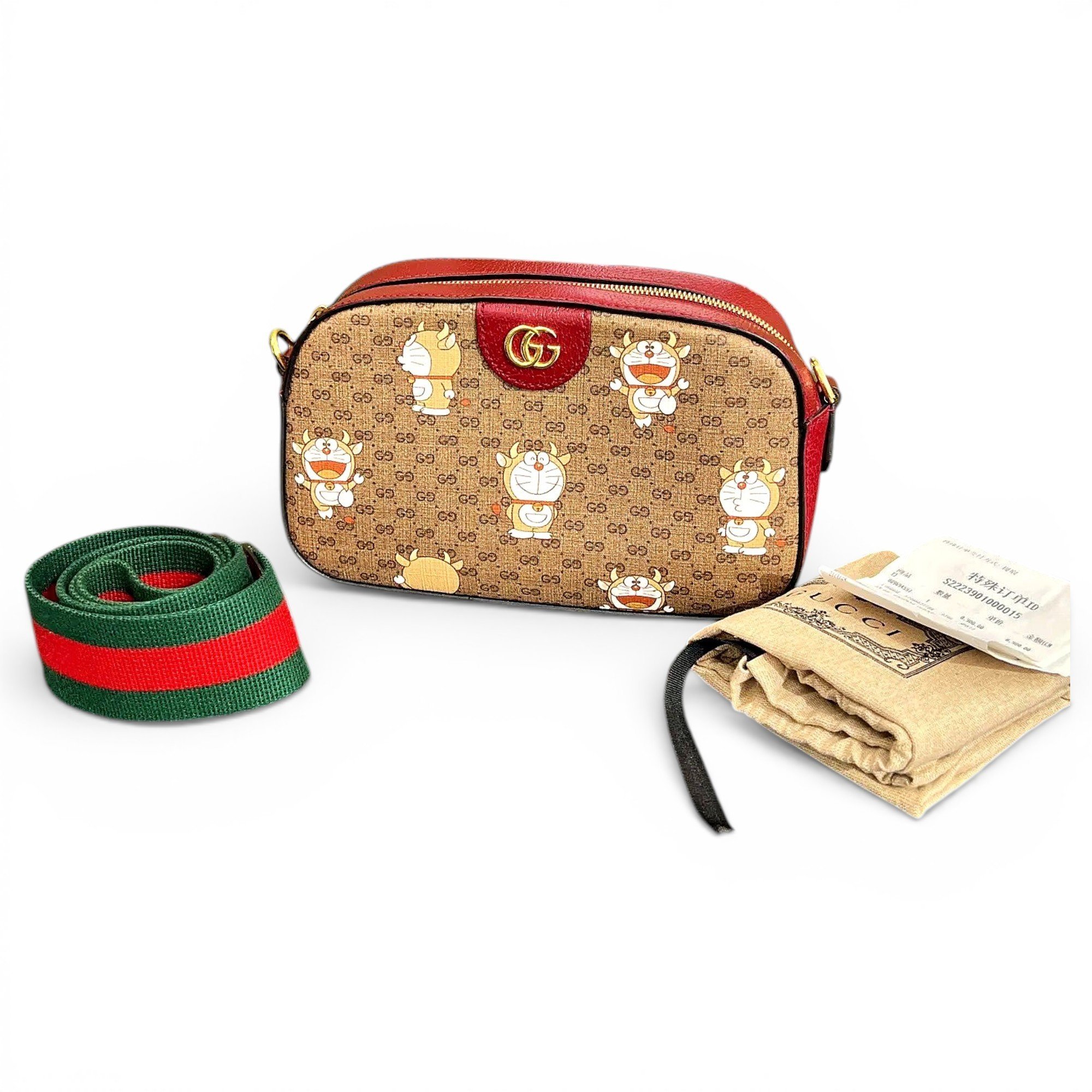 Leather crossbody bag