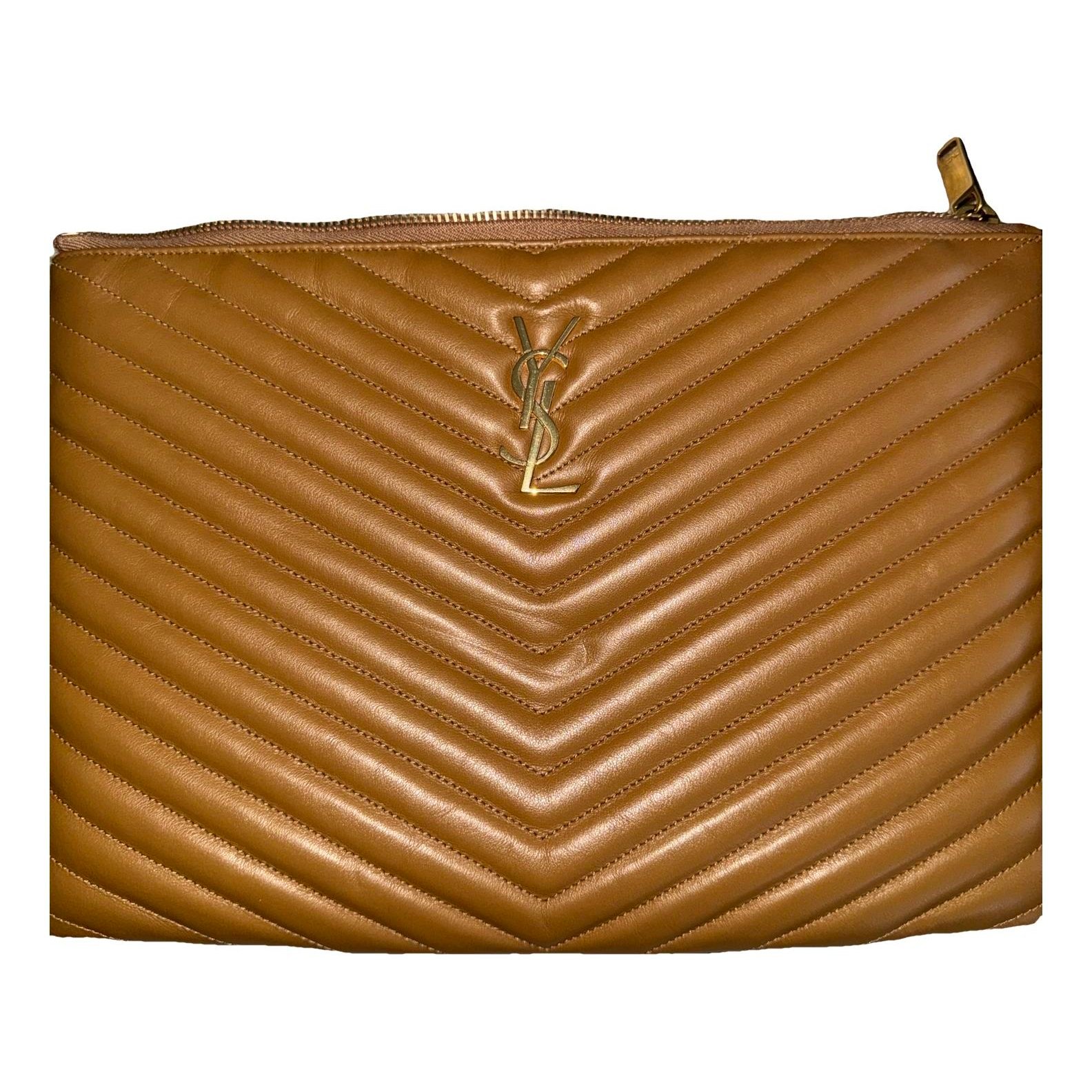New Jolie leather clutch bag