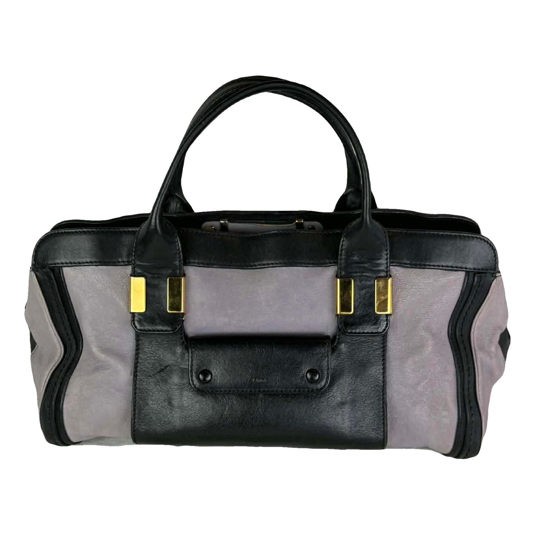 Leather handbag