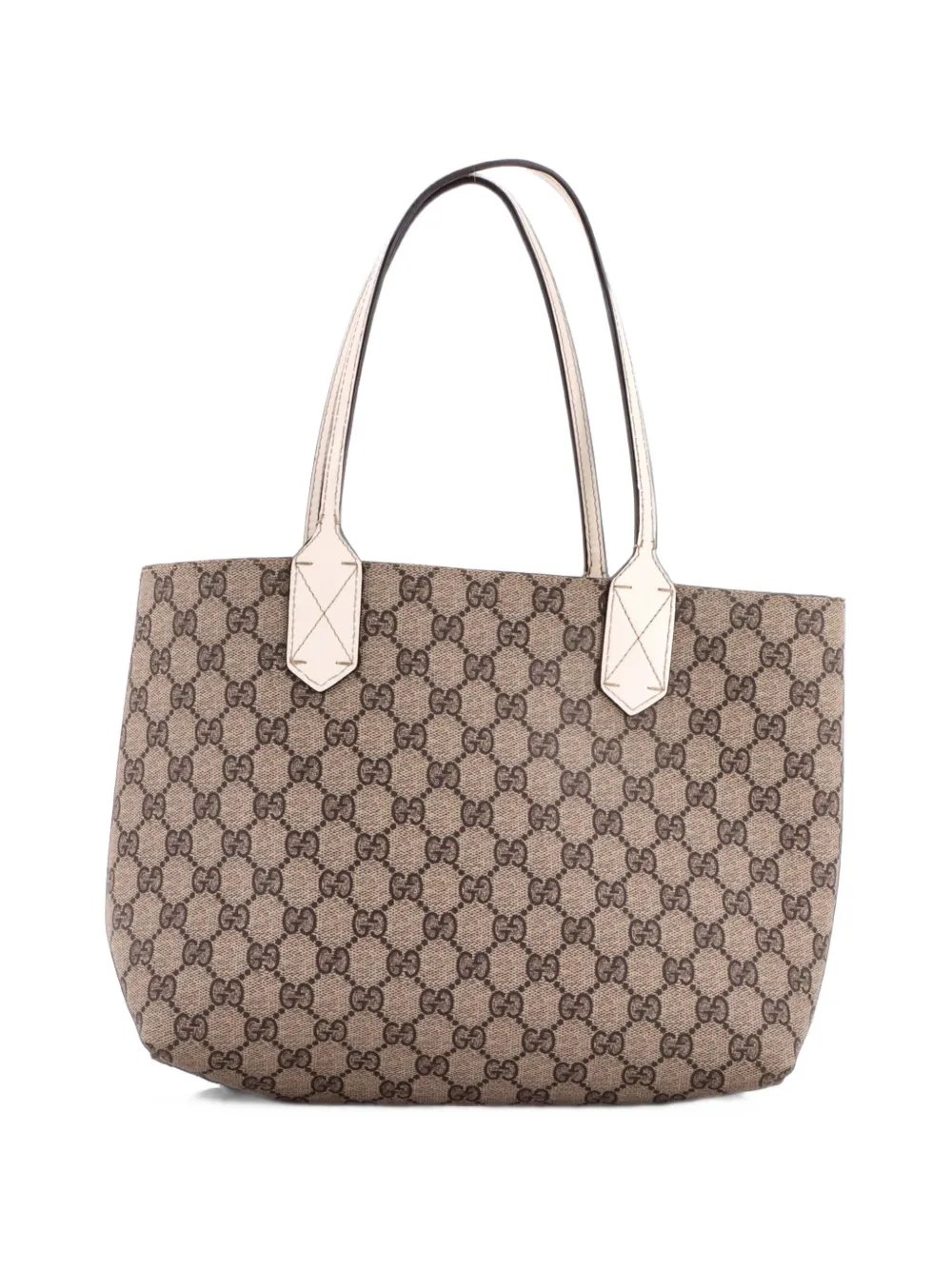 Reversible GG Print Leather Small tote bag
