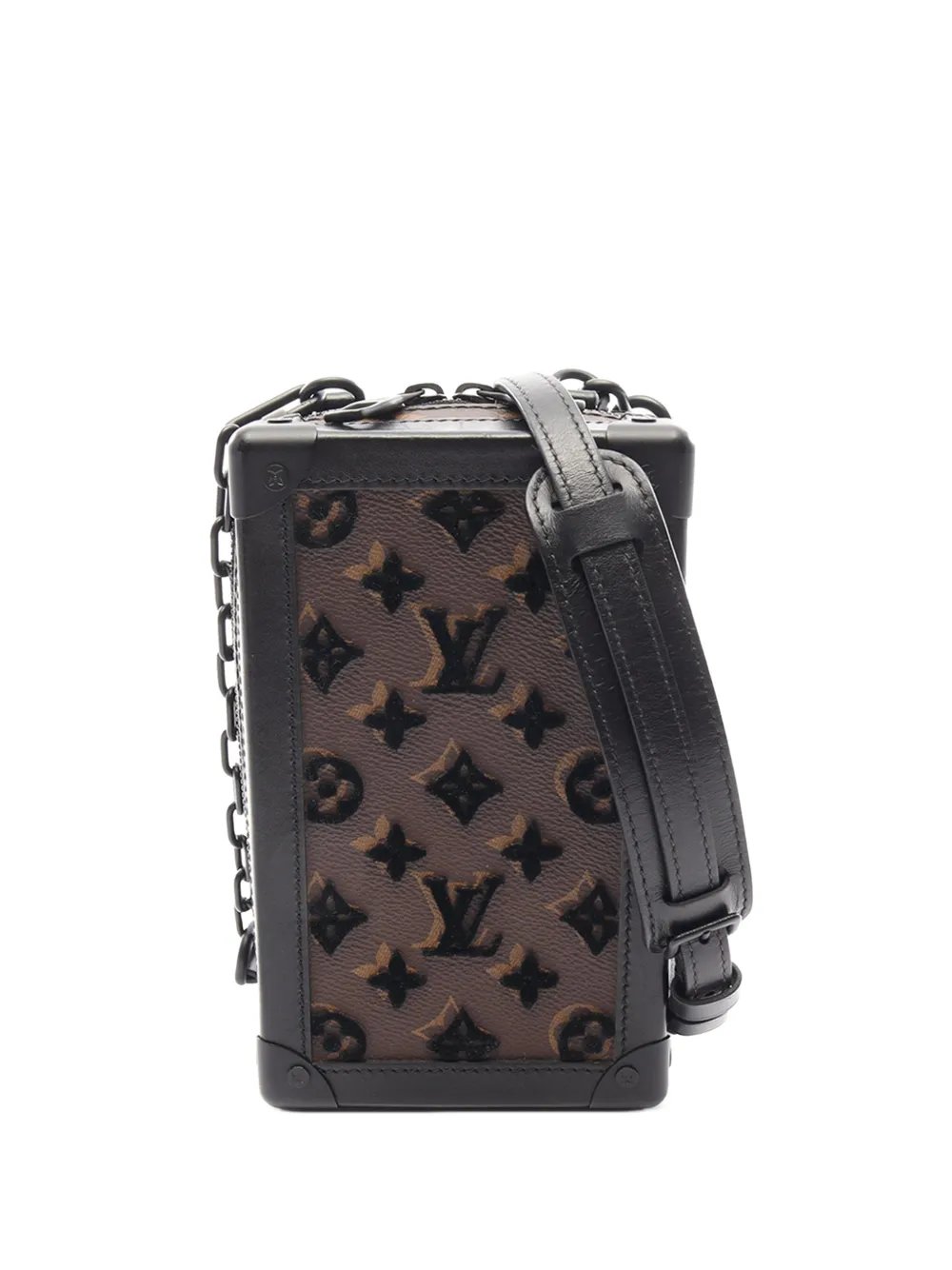 2019 Monogram Tuffetage Vertical Soft Trunk crossbody bag