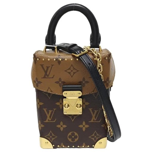 Camera Box leather handbag