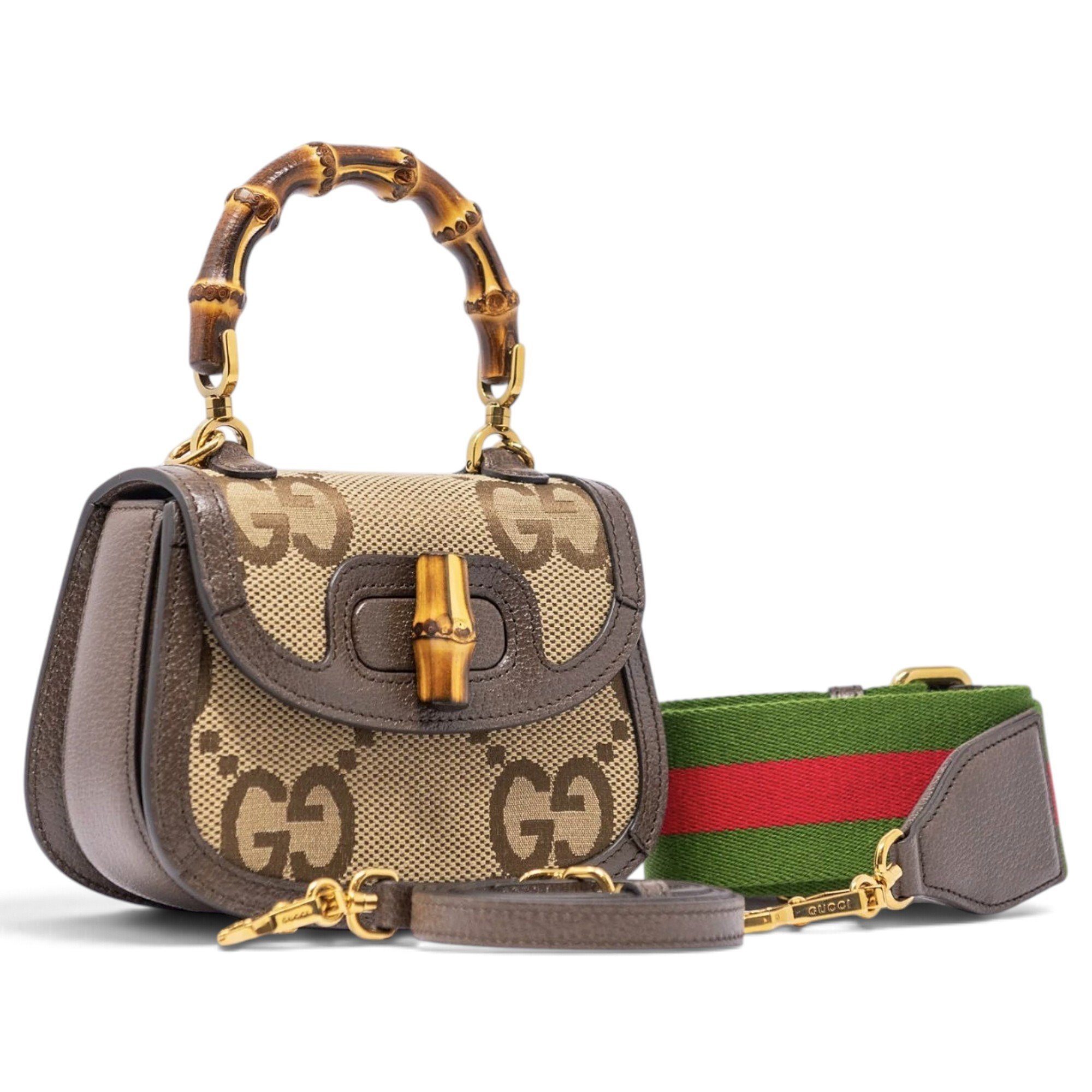 Convertible Bamboo Top Handle cloth handbag