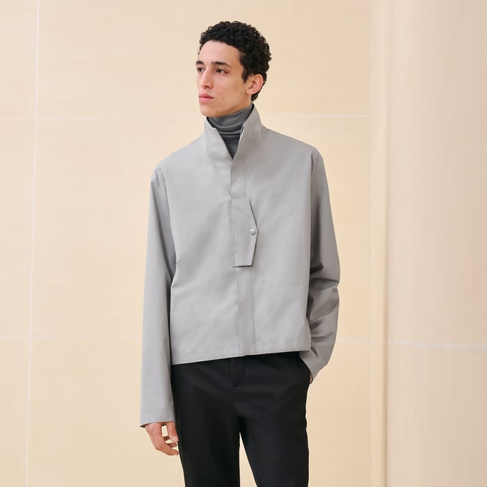 Silex "Poche a Cheval" Boxy Fit Jacket Shirt