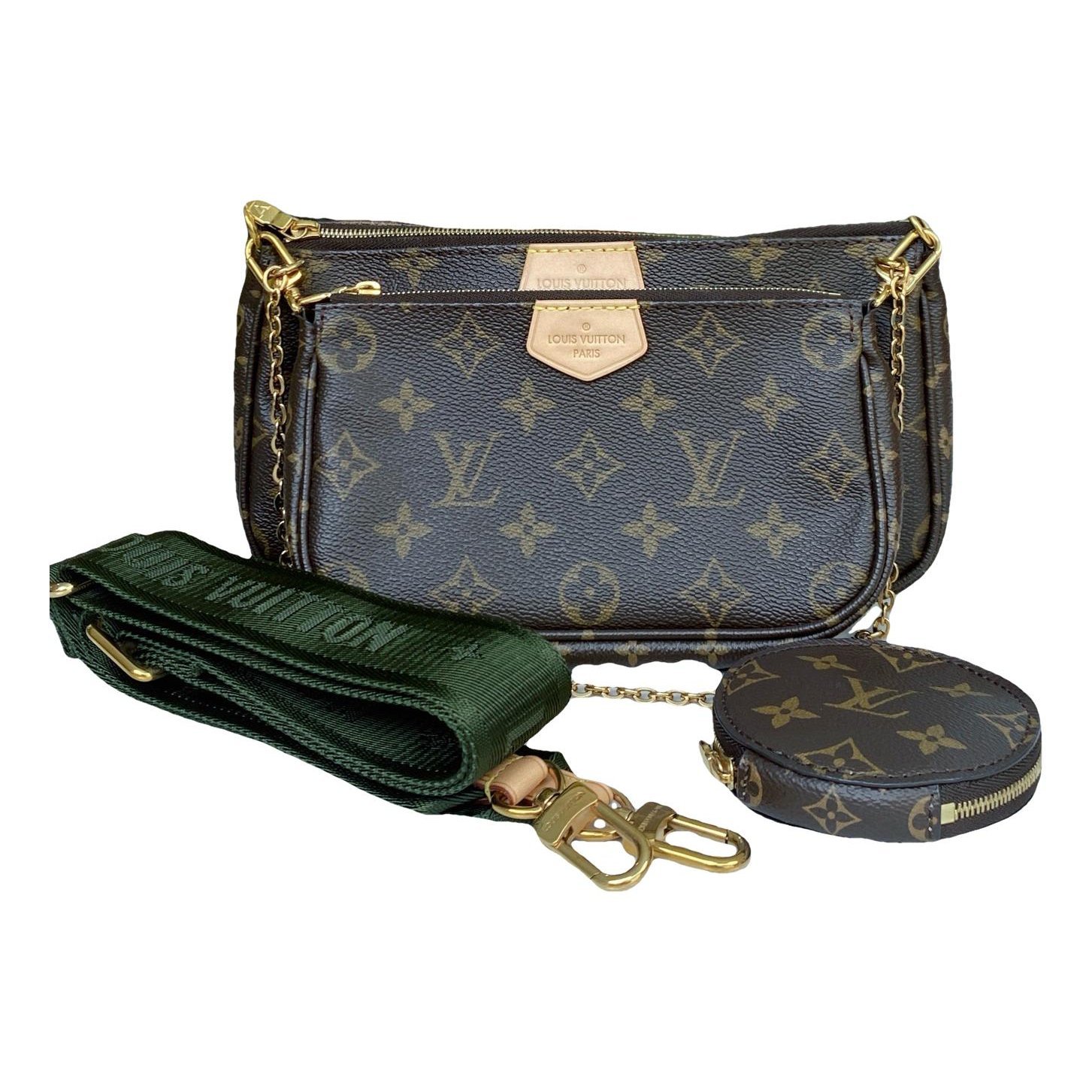 Multi Pochette Accessoires leather handbag