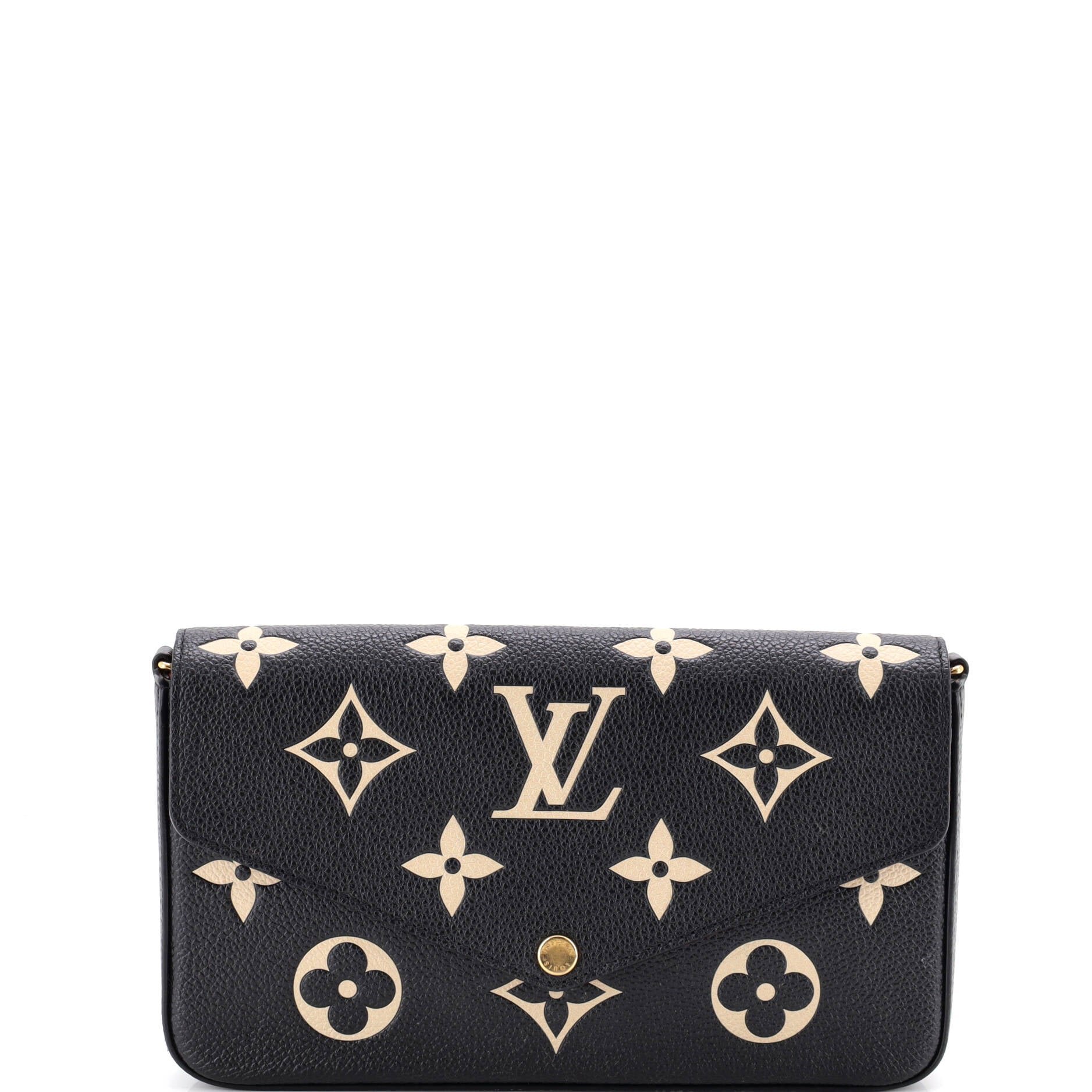 Felicie Pochette Bicolor Monogram Empreinte Giant