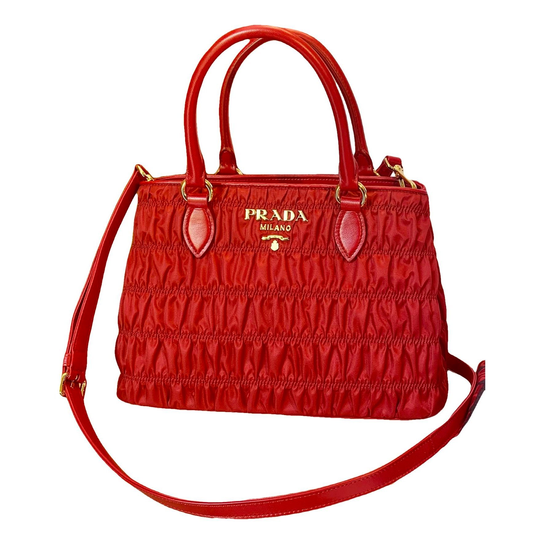 Leather crossbody bag