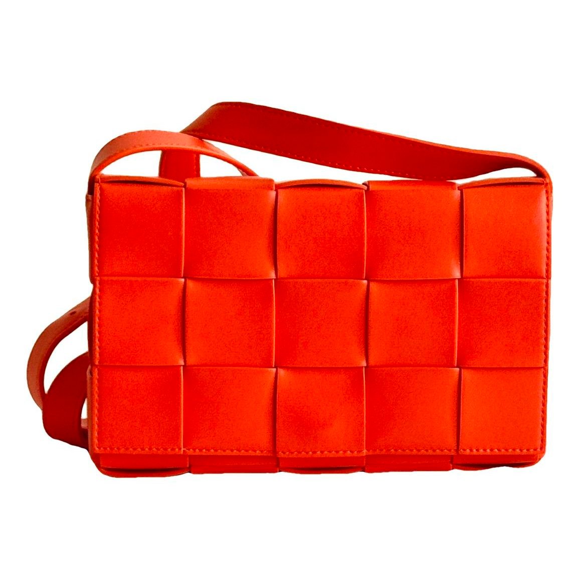 Cassette leather crossbody bag
