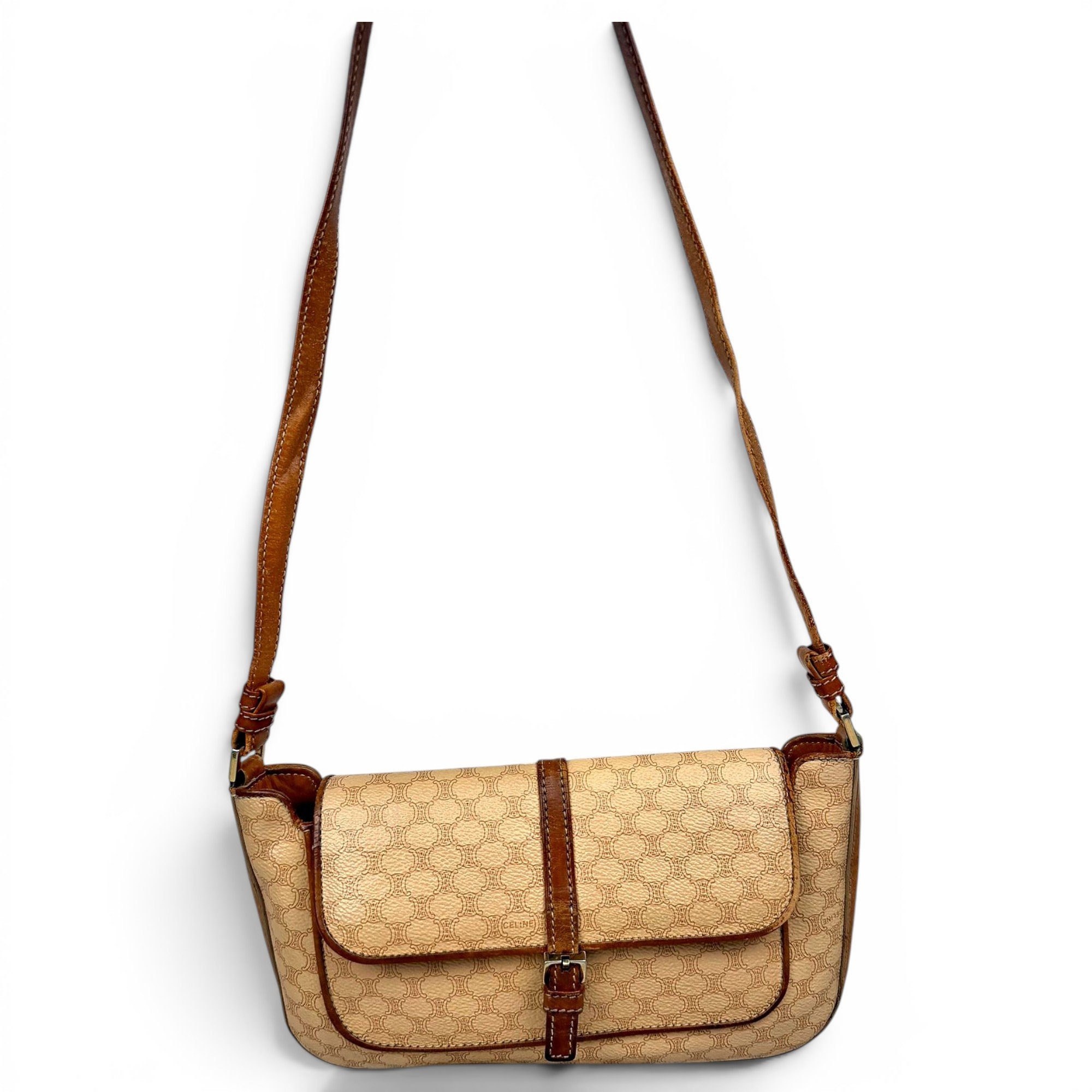 Celine Leather crossbody bag