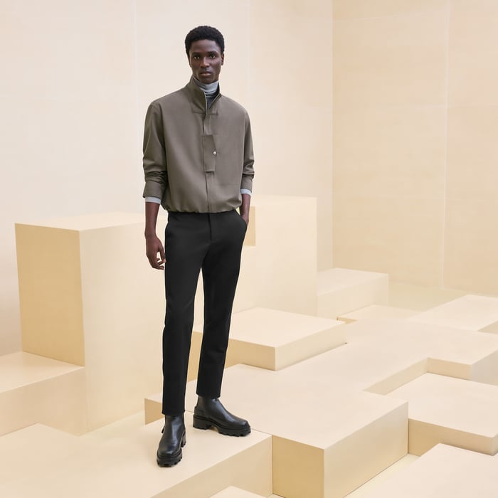 Basalte "Poche a Cheval" Boxy Fit Jacket Shirt
