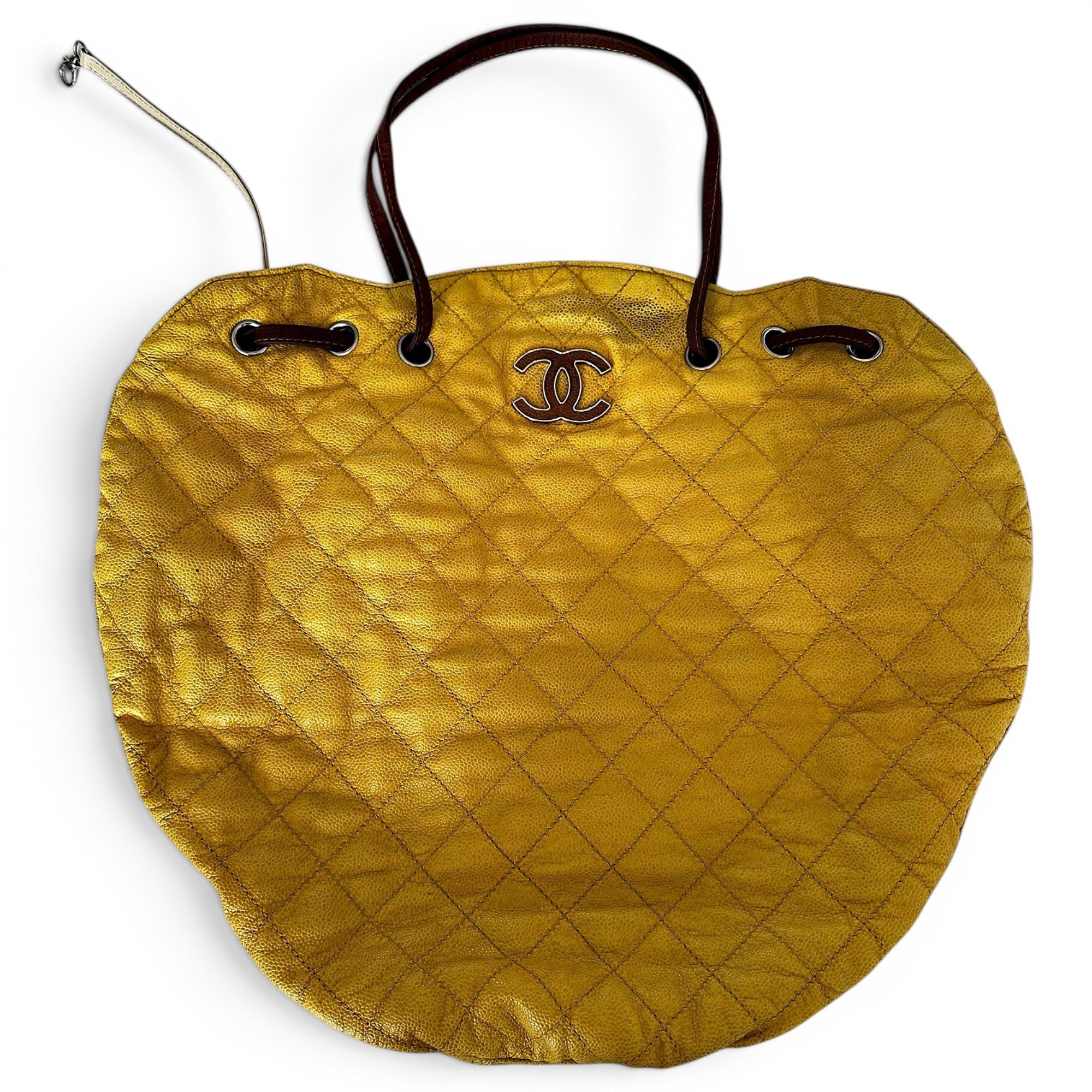 Leather tote