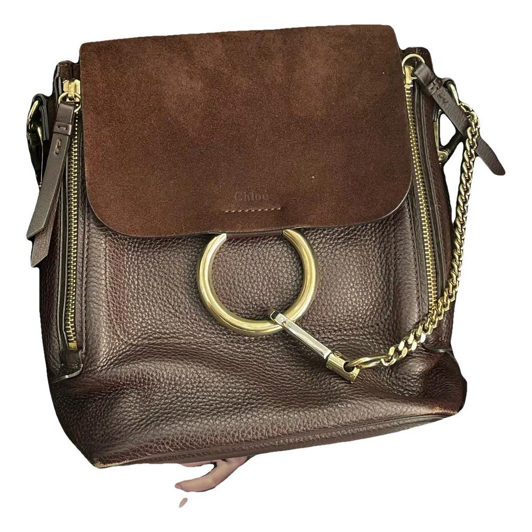 Faye leather backpack
