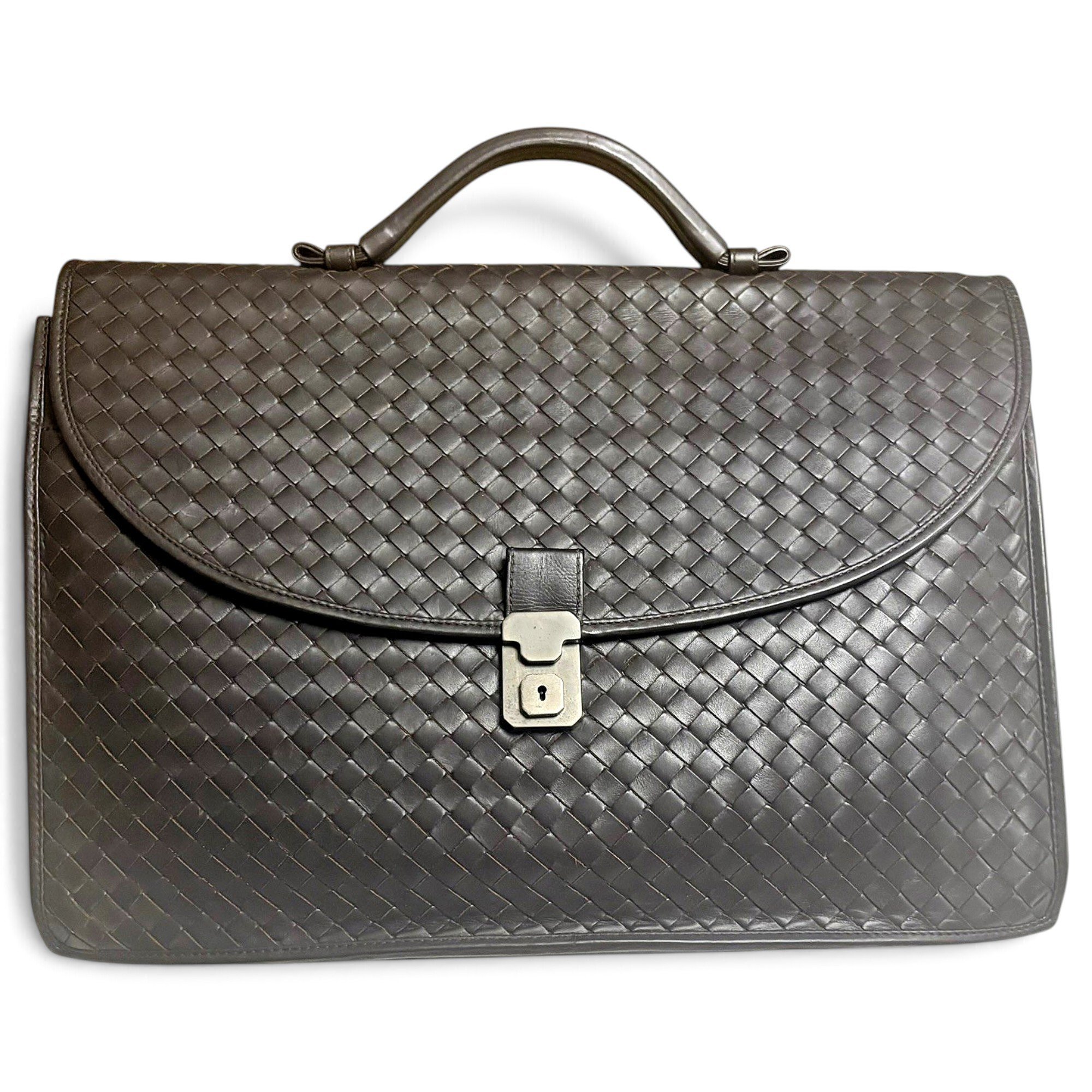 Leather satchel