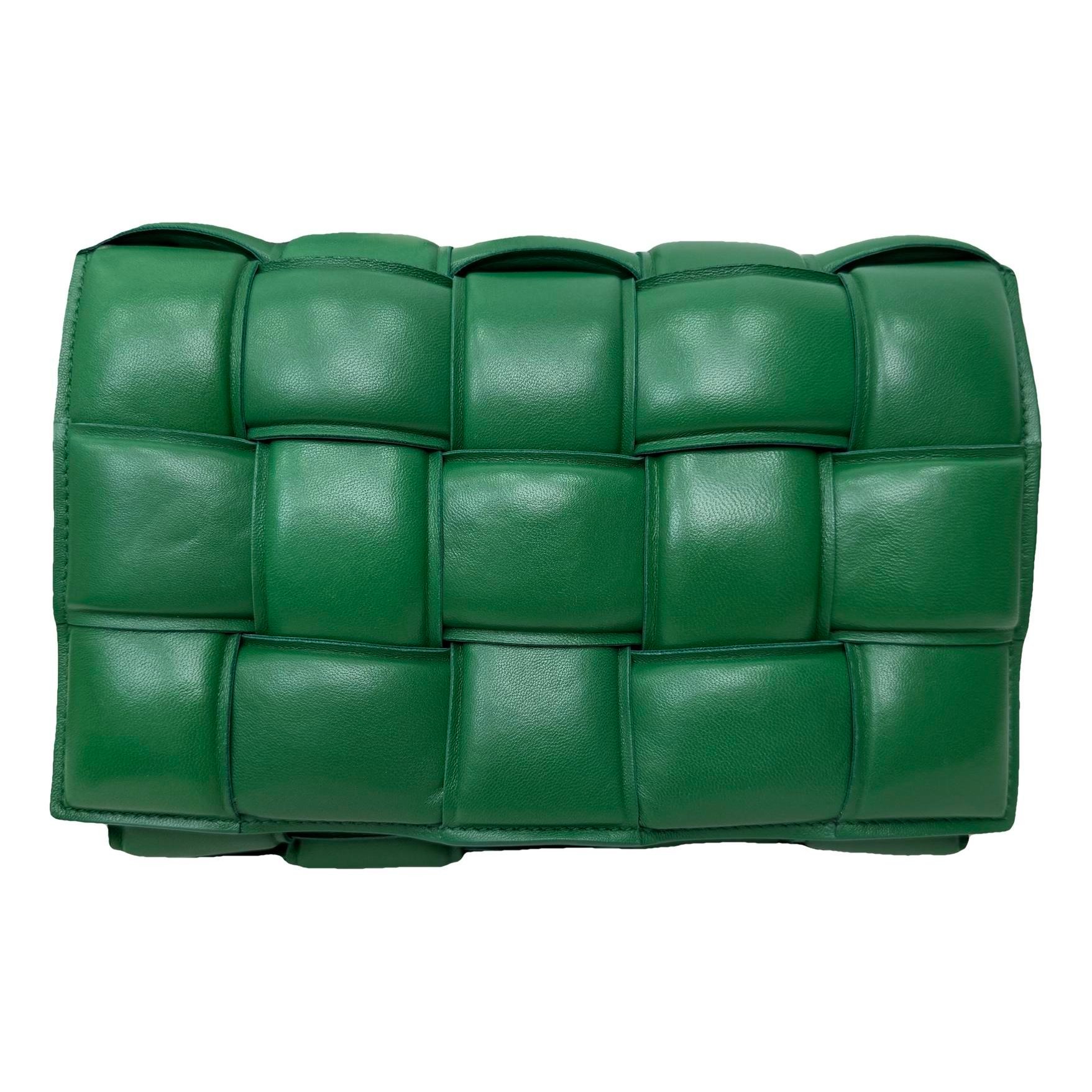 Cassette Padded leather handbag