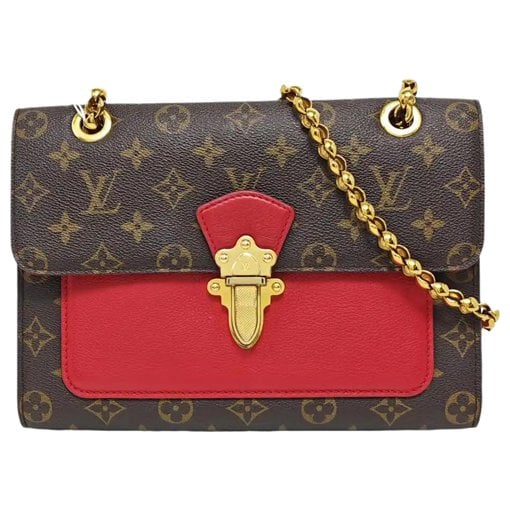 Victoire leather crossbody bag