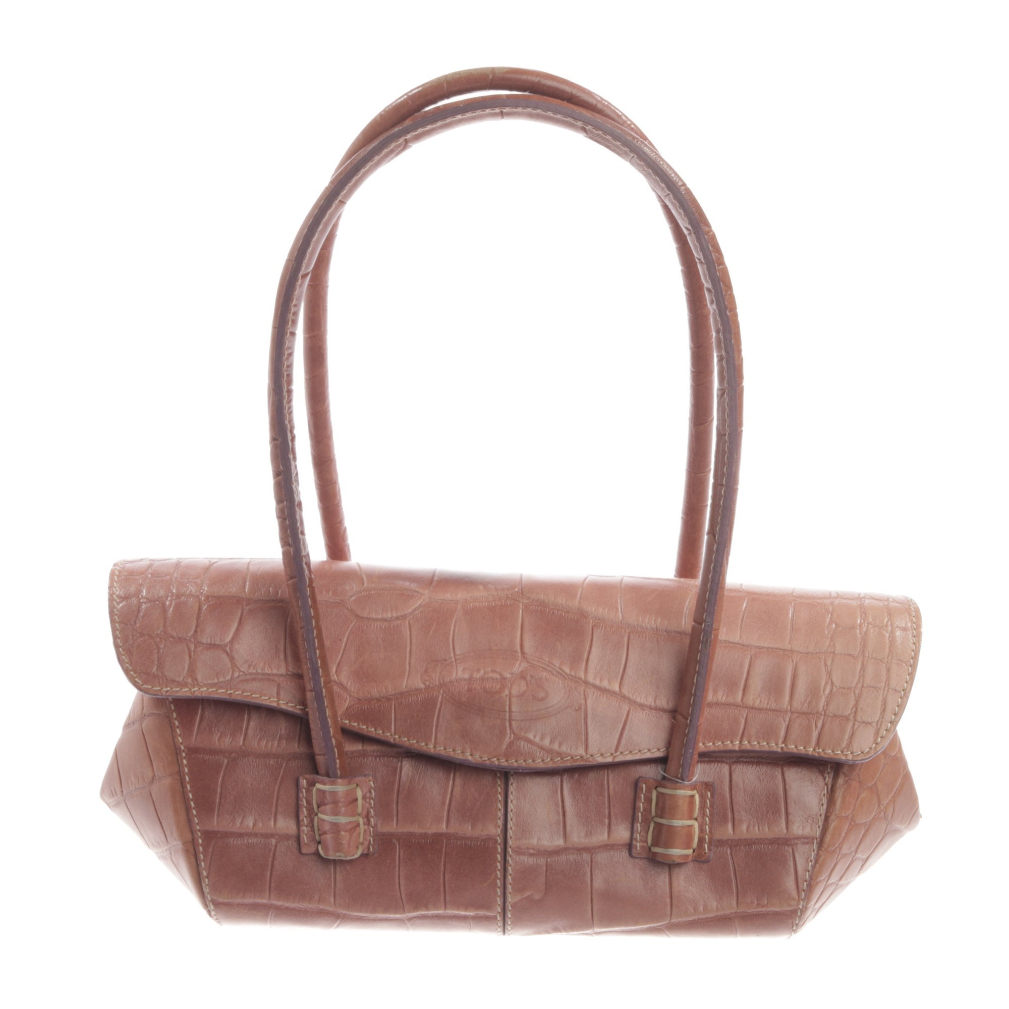 Wave leather bag