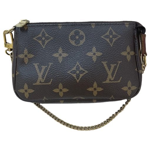 Pochette Accessoire leather handbag
