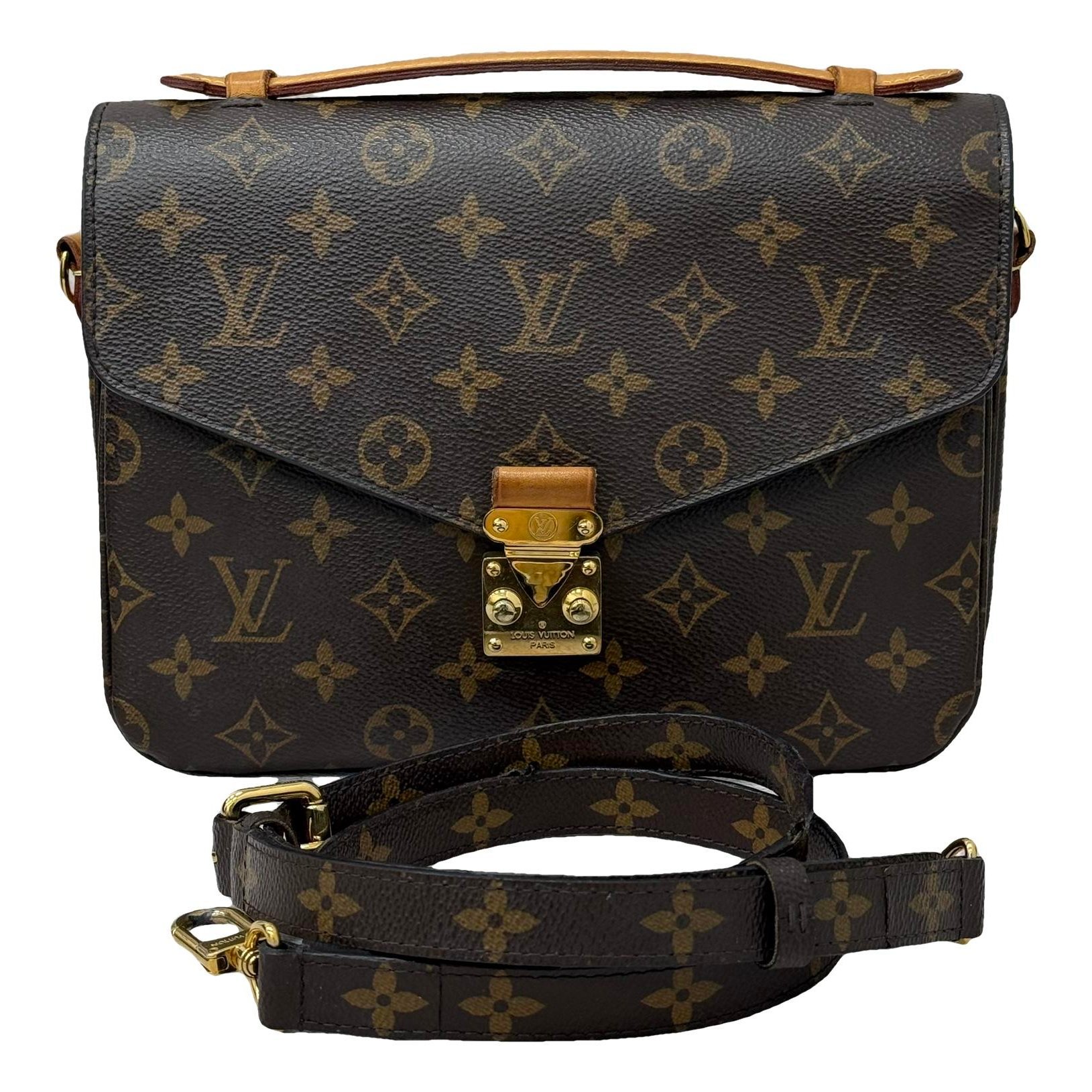 Metis leather handbag