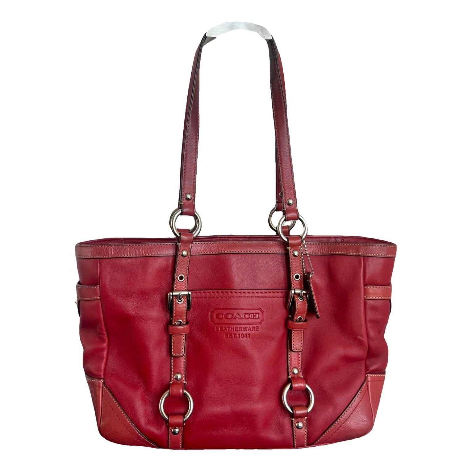 Leather handbag