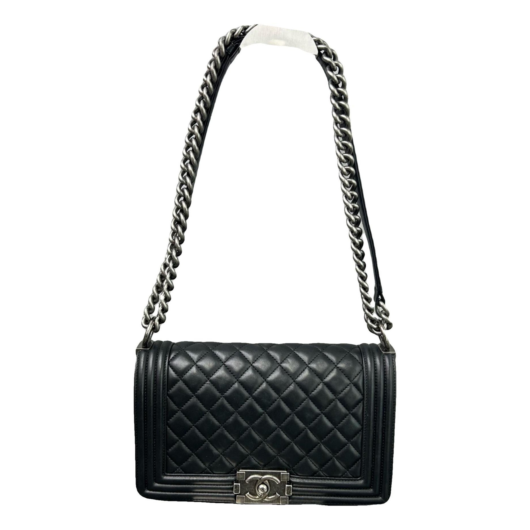 Boy leather crossbody bag
