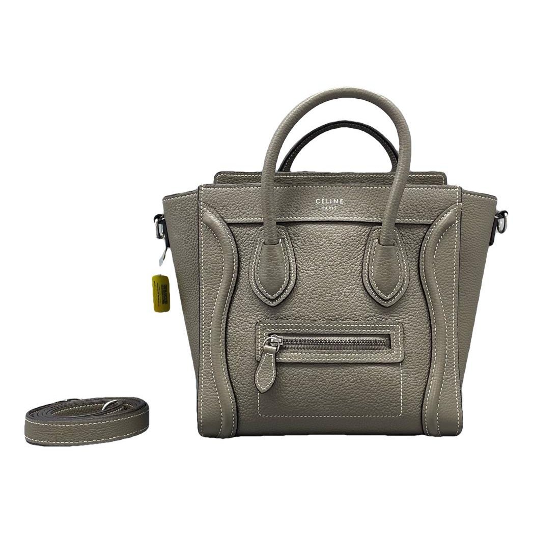 Nano Luggage leather handbag