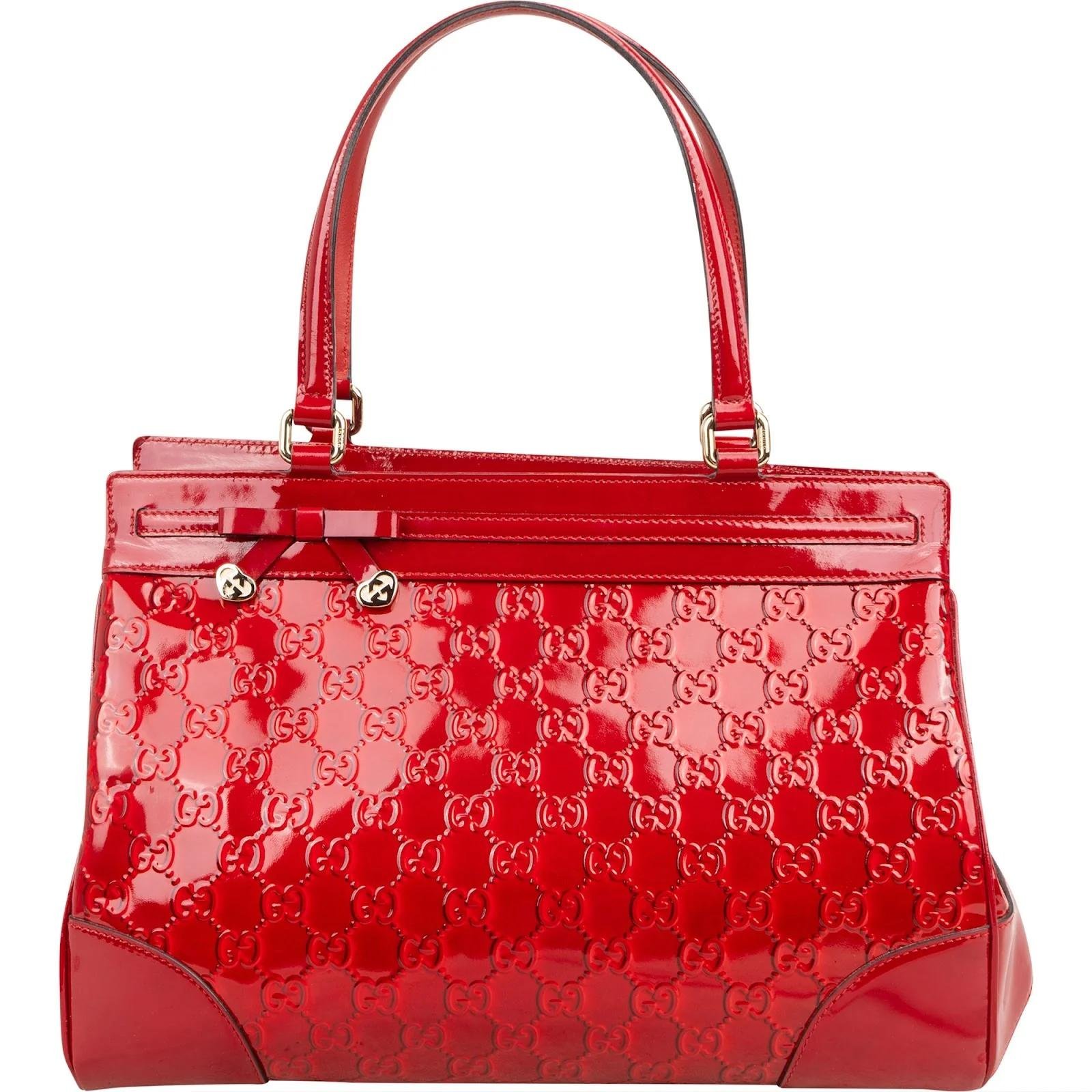 Princy patent leather handbag