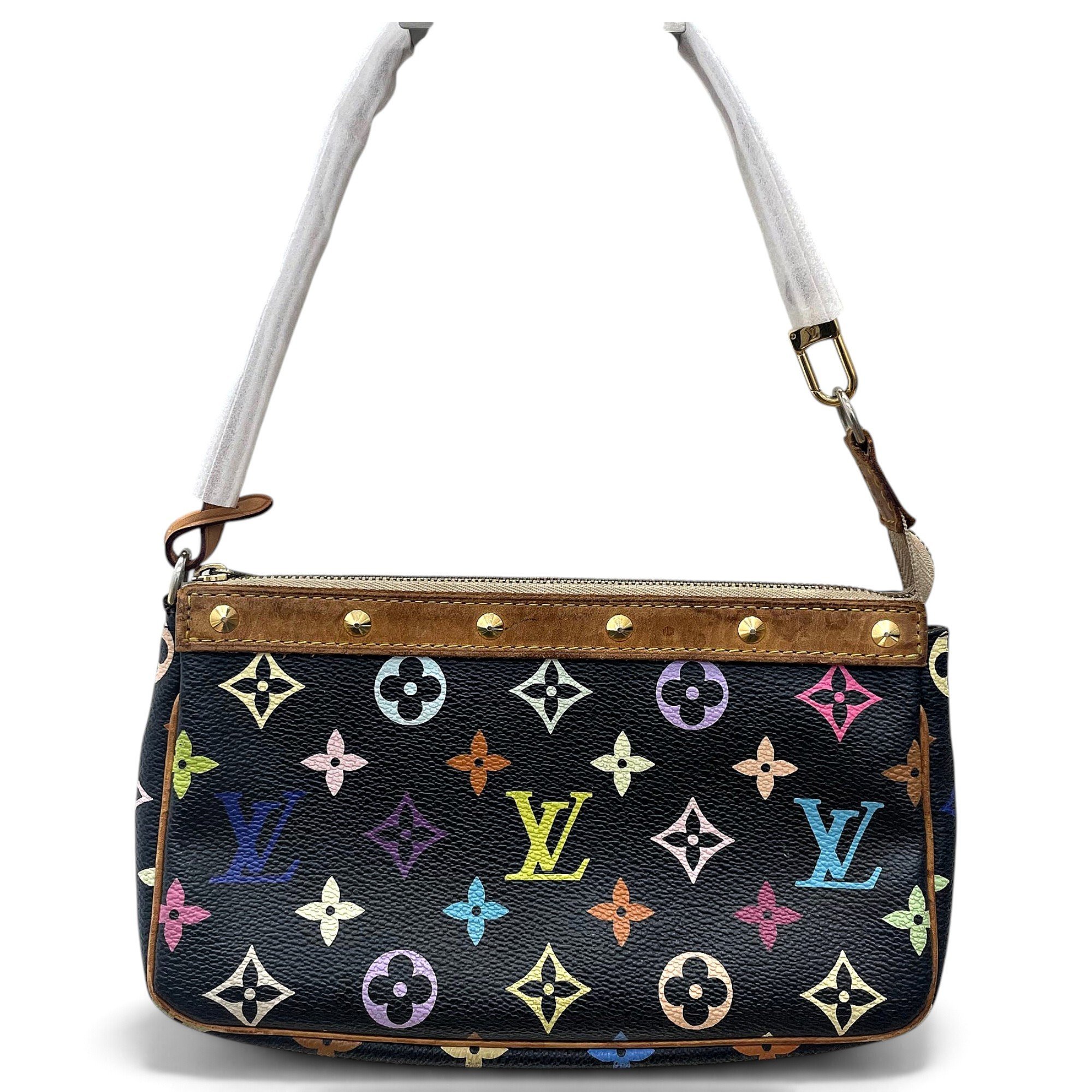 Pochette Accessoire leather handbag