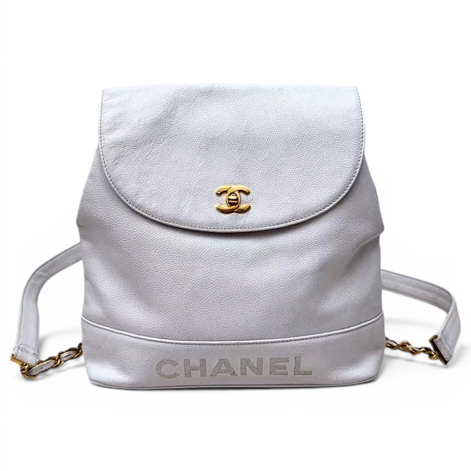 Leather backpack