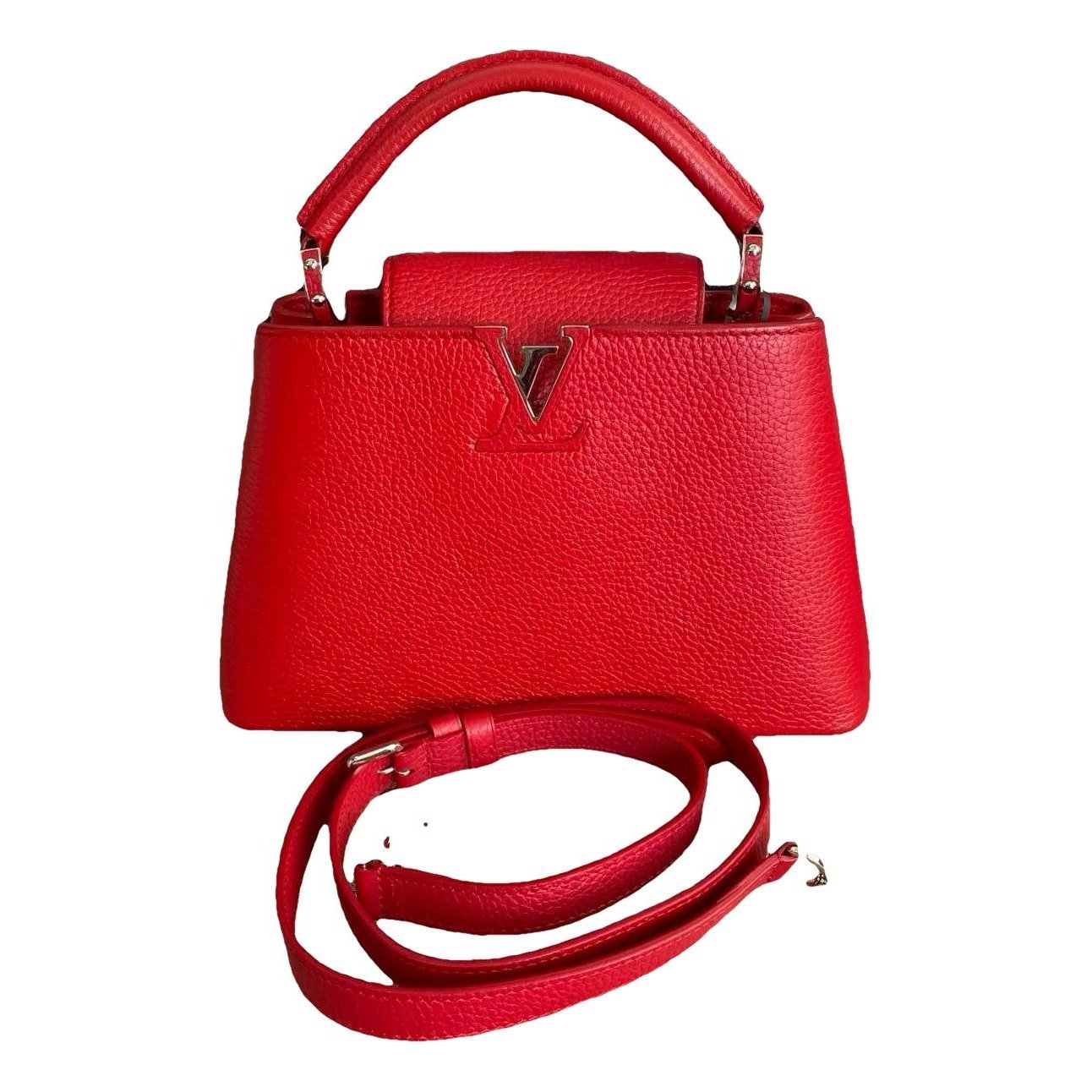 Capucines leather handbag
