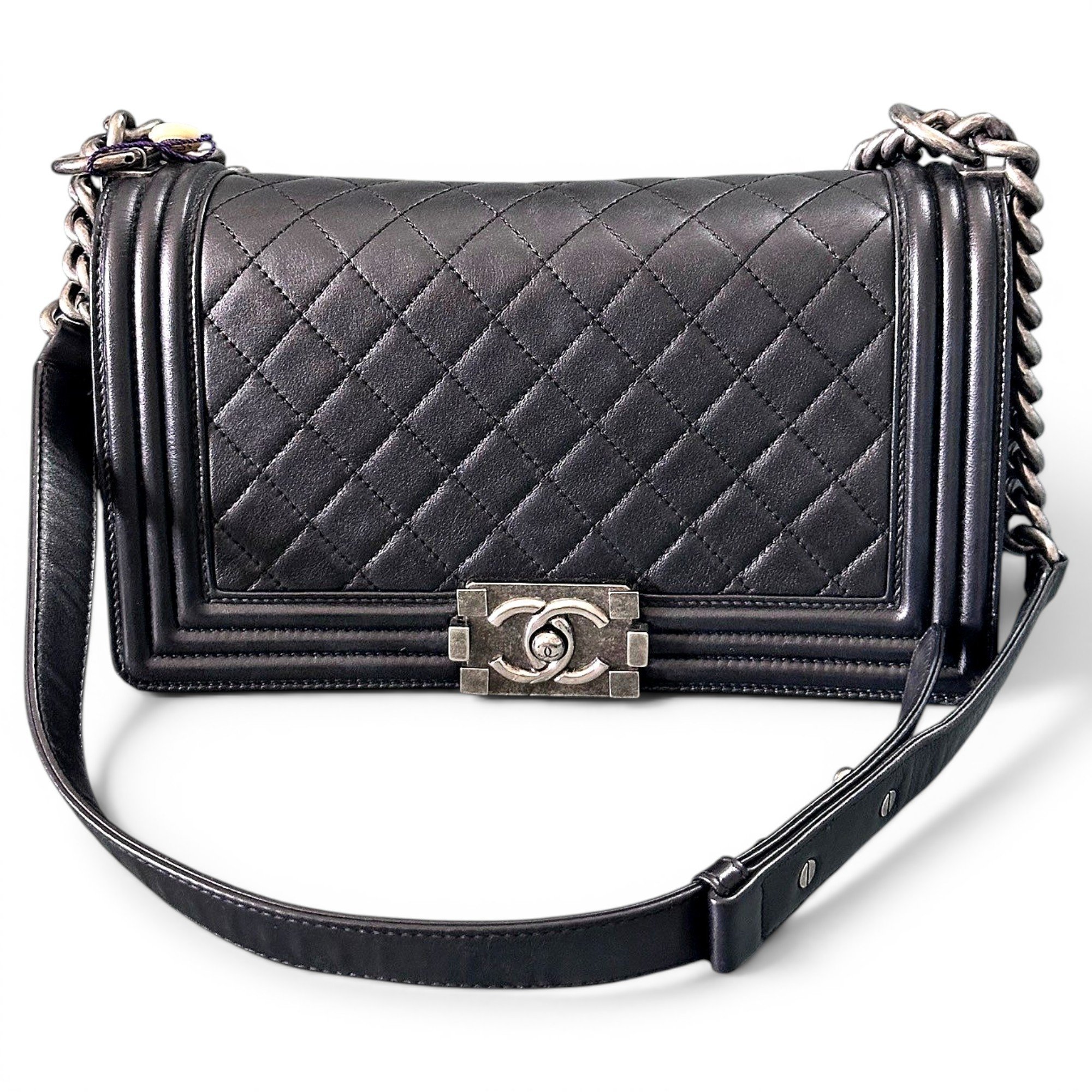 Boy leather handbag