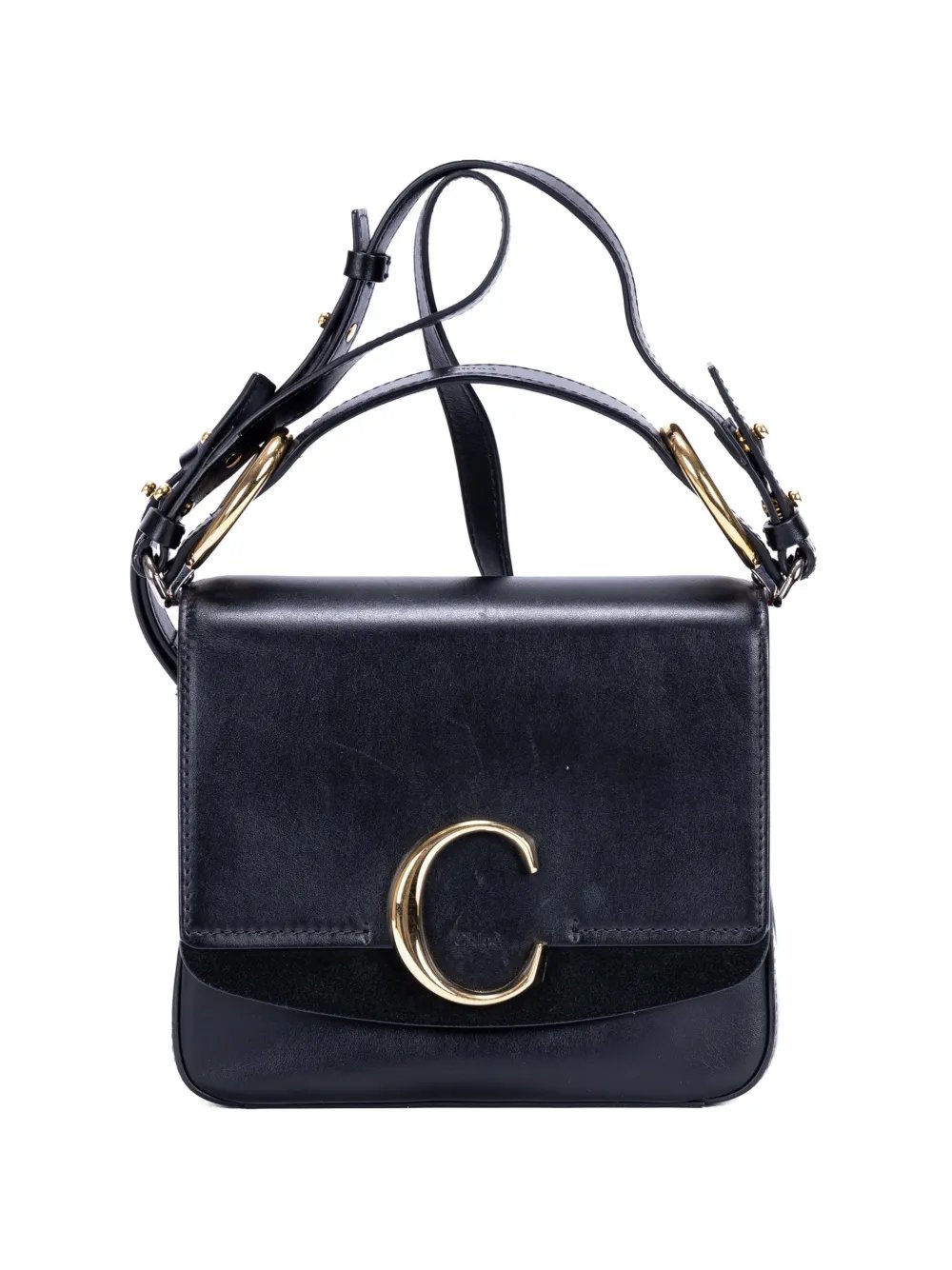 C logo shoulder bag