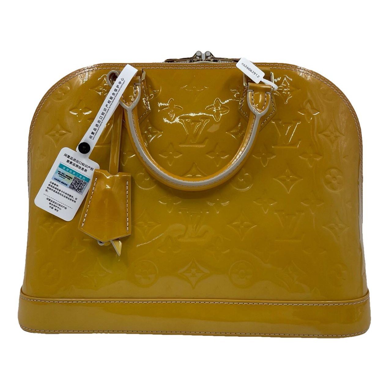 Alma leather handbag