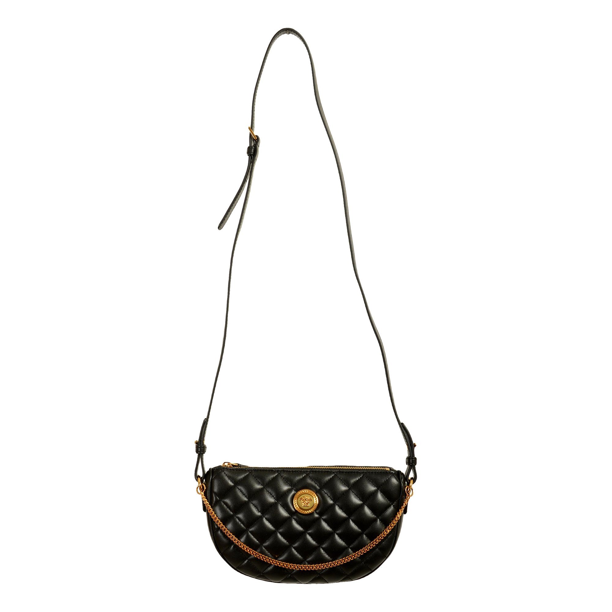 Versace La Medusa leather handbag