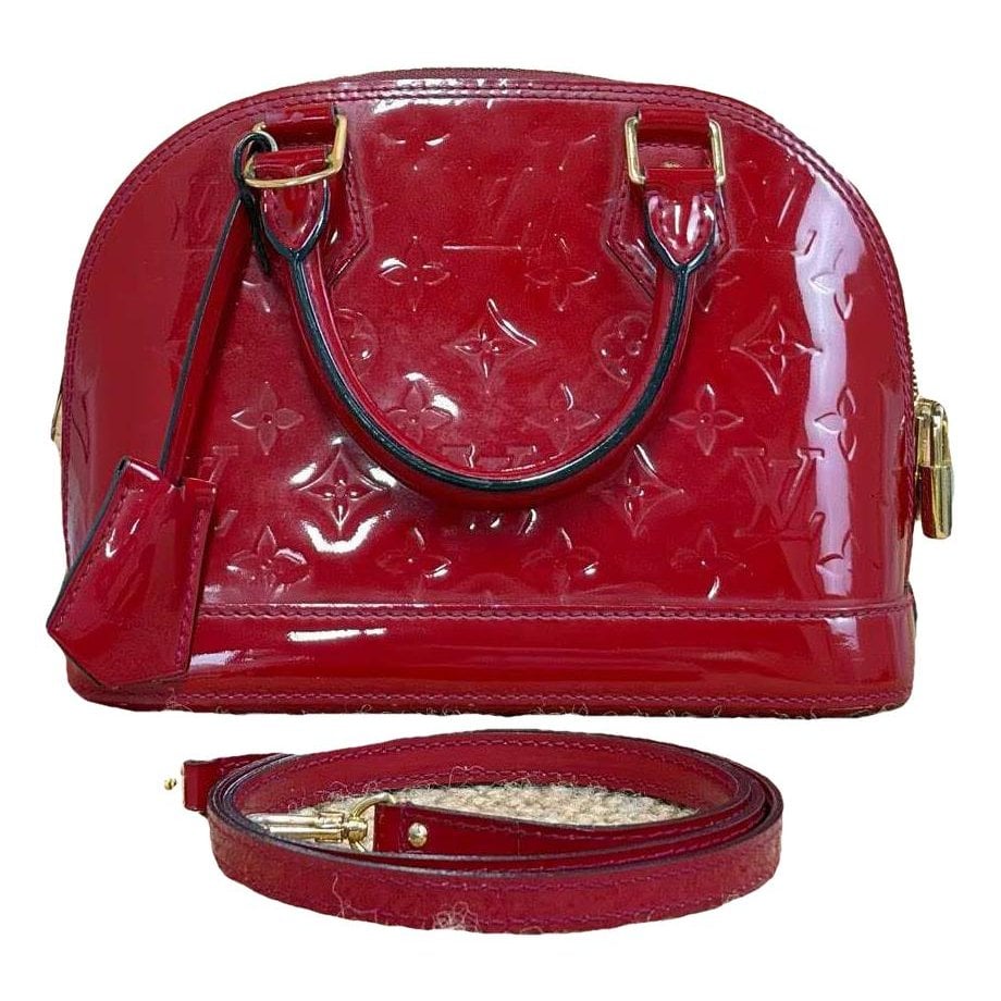 Alma BB patent leather handbag